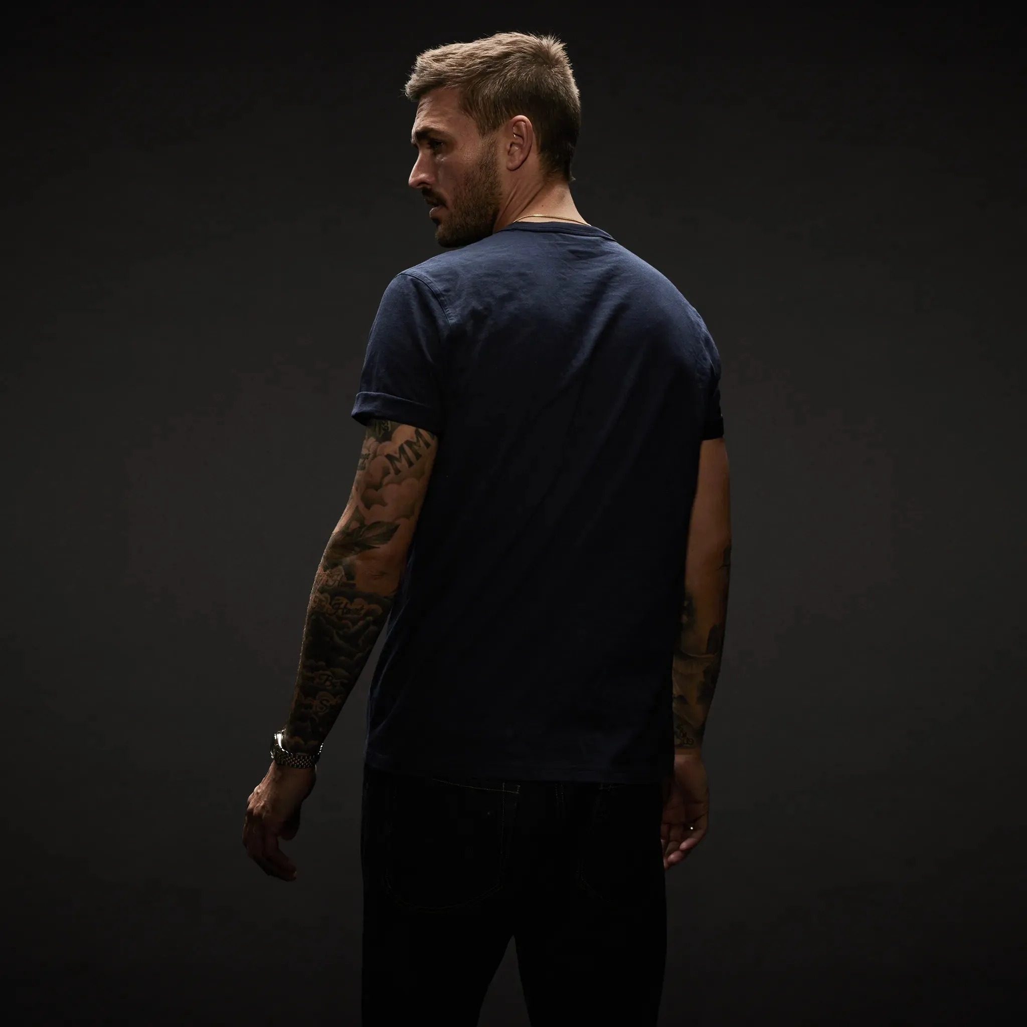 100 Year T Shirt. Navy edition