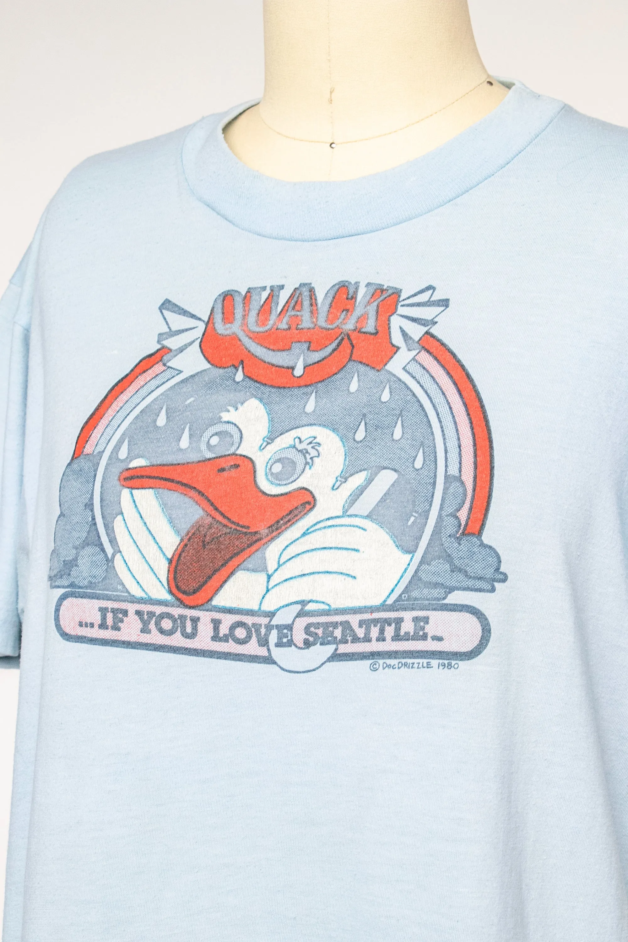 1980s Tee Seattle Duck T-Shirt M