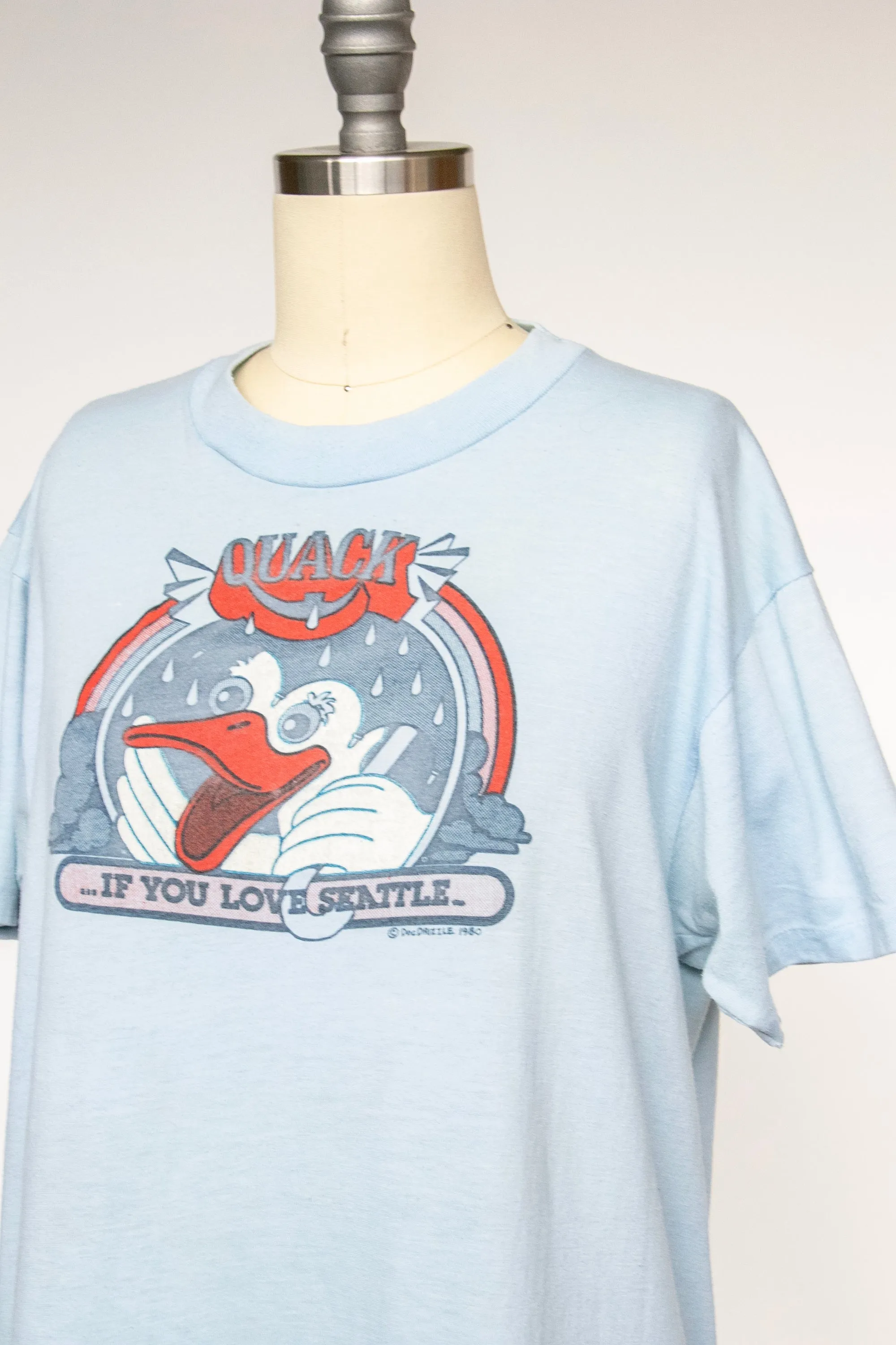 1980s Tee Seattle Duck T-Shirt M