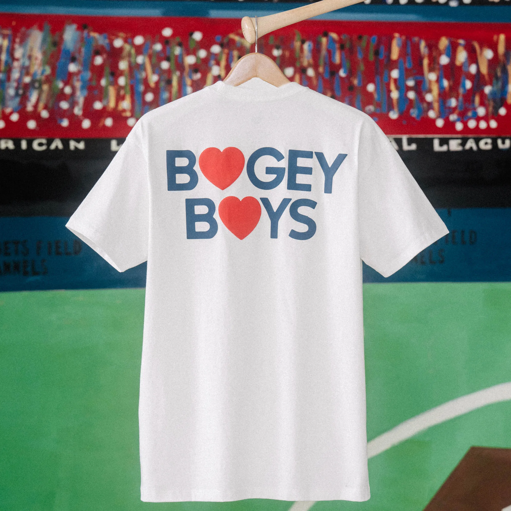Bogey Boys x EFF Heart T-Shirt - White