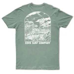 Dinosaur Tee - Moss