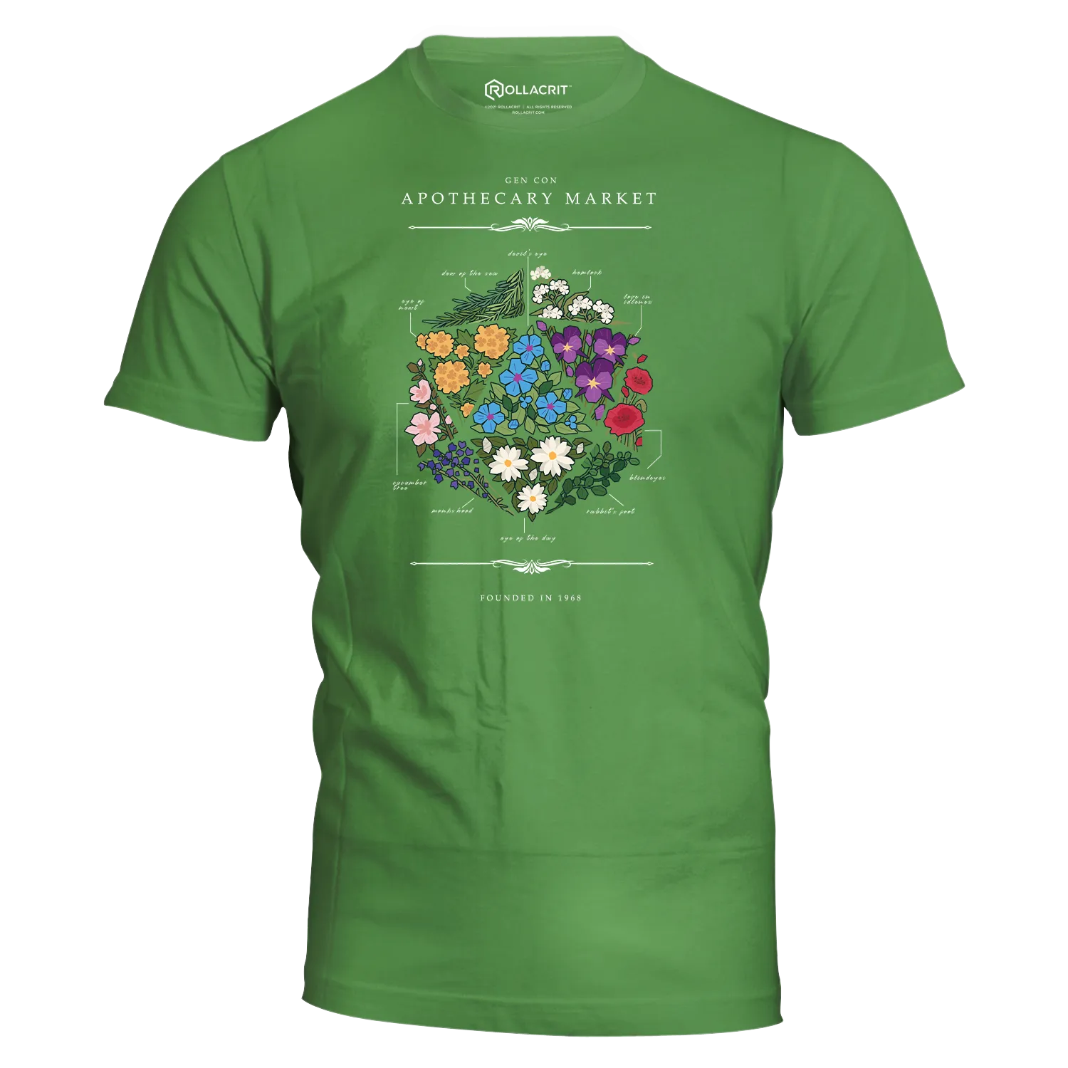 Gen Con Floral d20 T-Shirt
