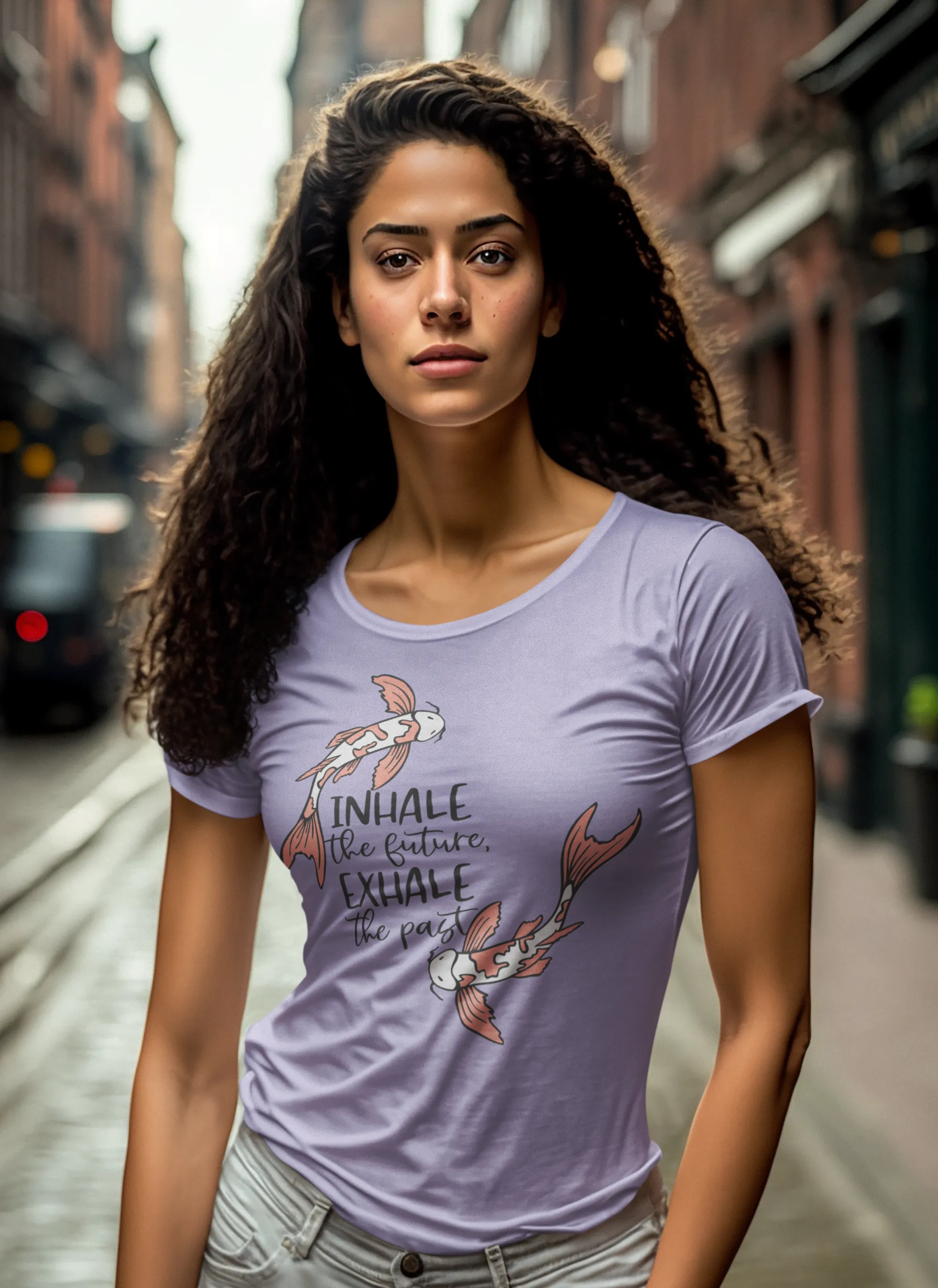 INHALE The Future EXHALE The Past Women's Classic T-Shirt