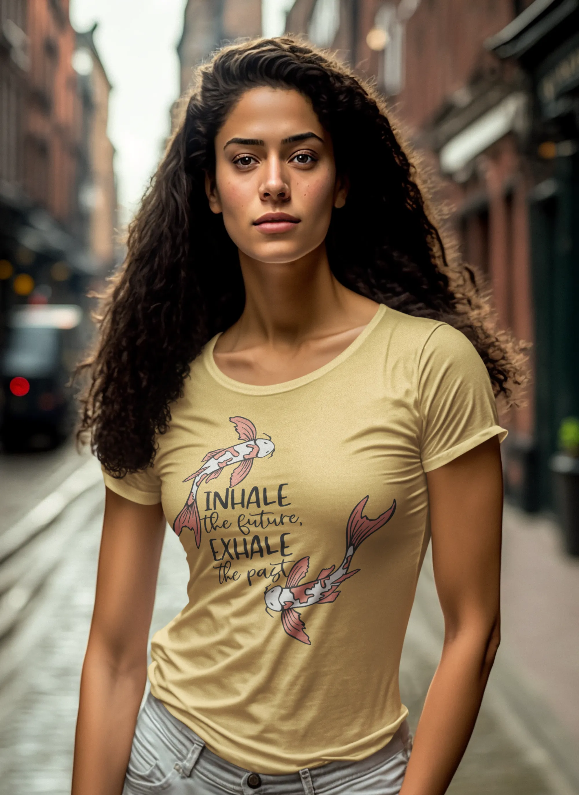 INHALE The Future EXHALE The Past Women's Classic T-Shirt
