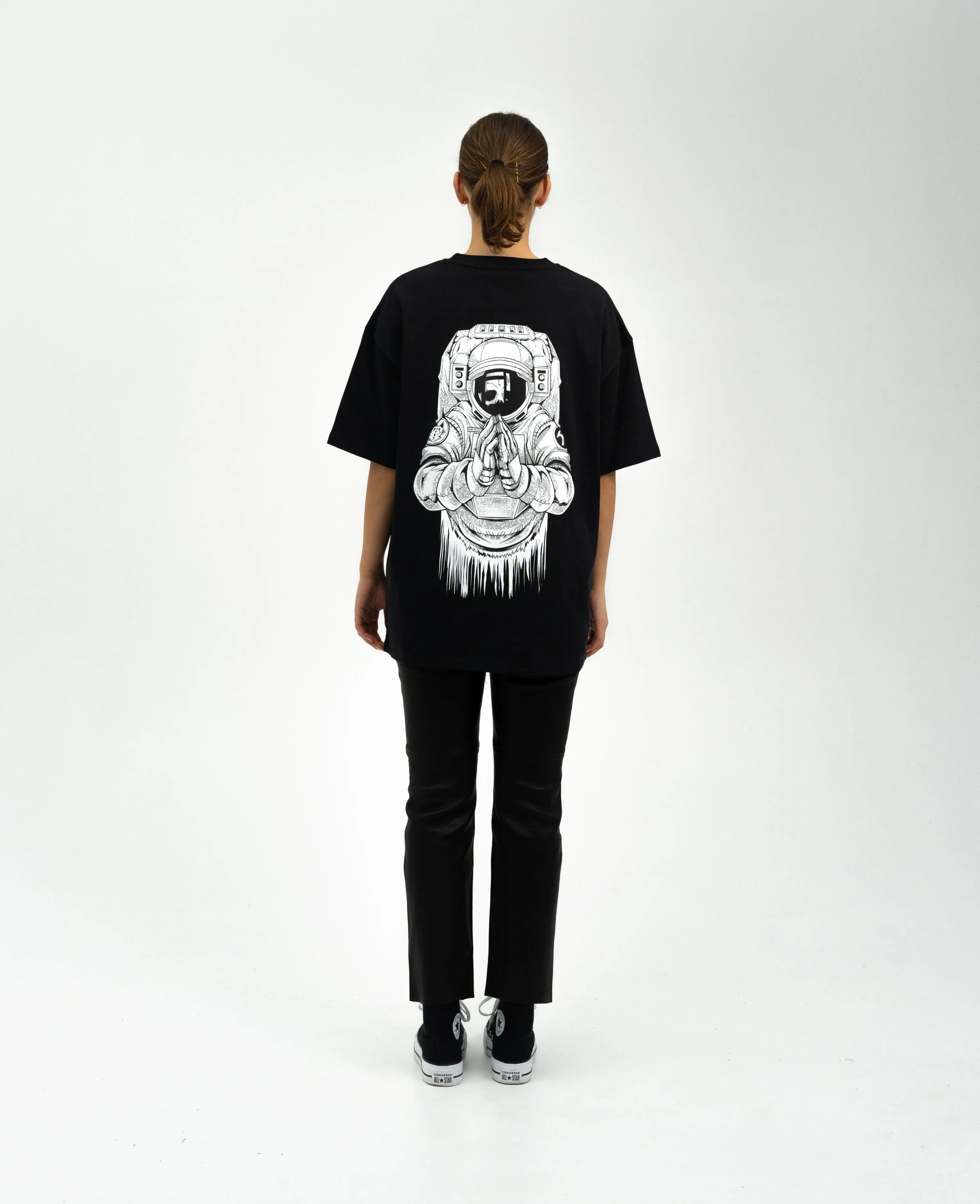 Nysekai "Astronaut X Lost In Space - Chainsaw Man" Oversize T-Shirt