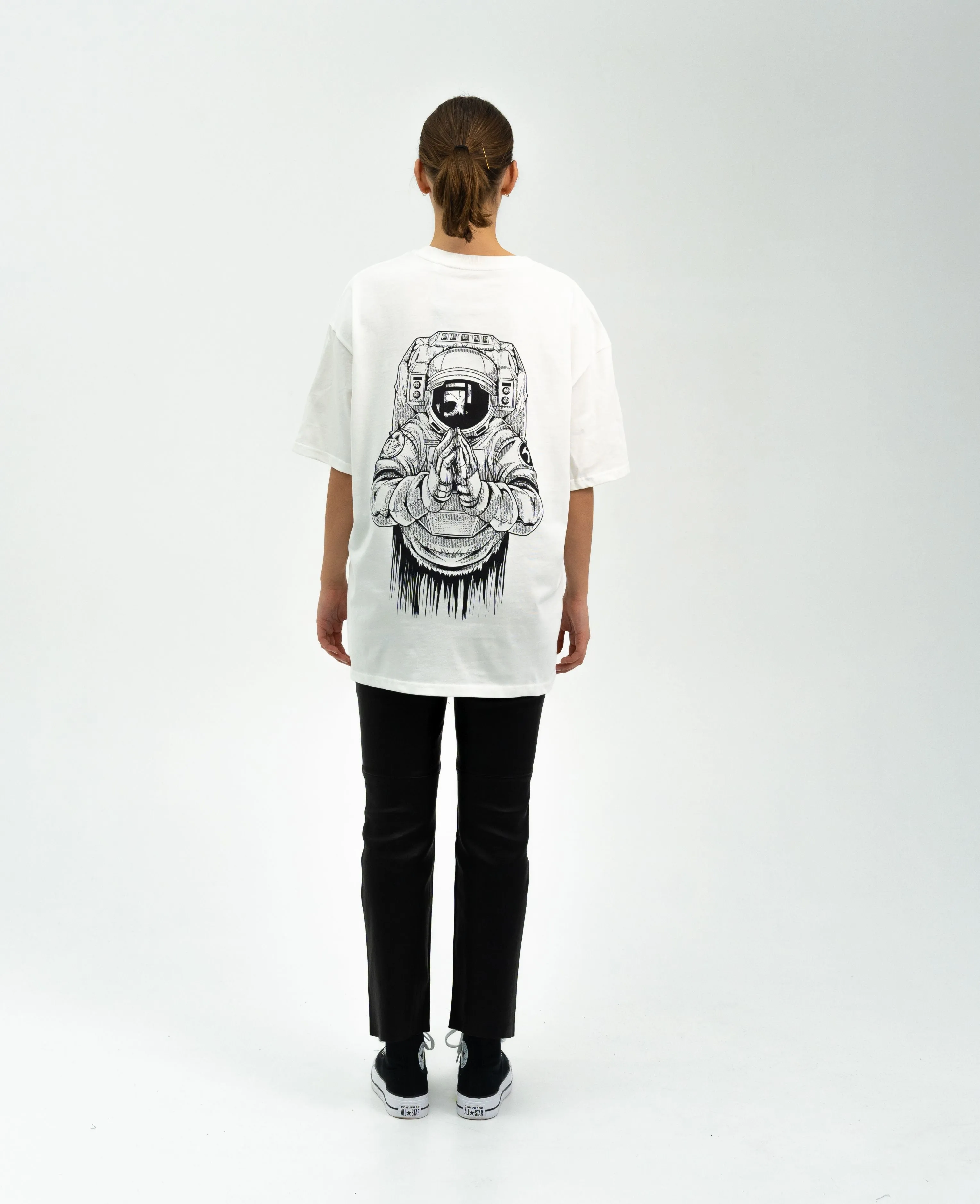 Nysekai "Astronaut X Lost In Space - Chainsaw Man" Oversize T-Shirt