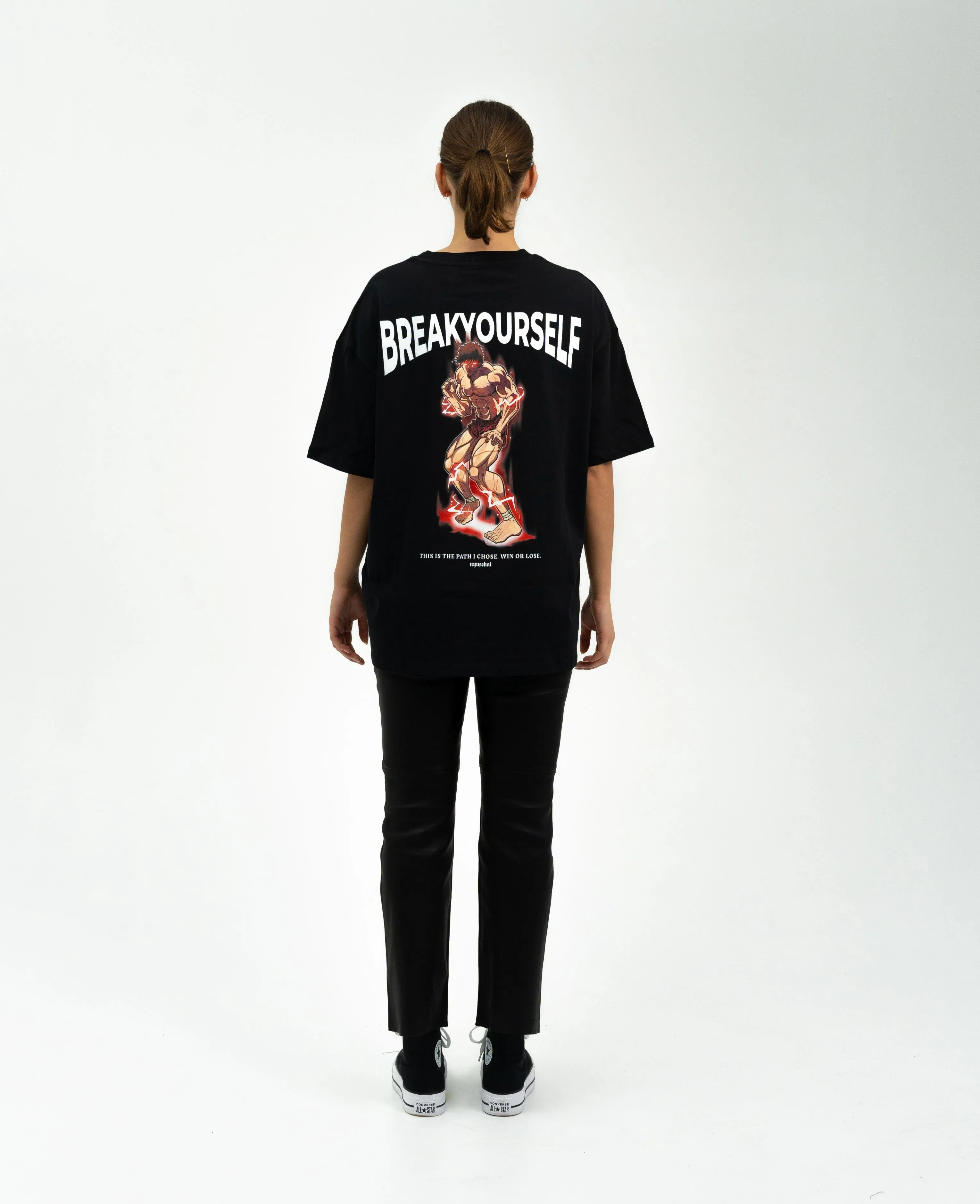 Nysekai "Baki X Breakyourself - BAKI" Oversized T-Shirt