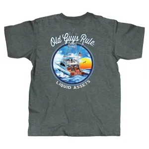 OLD GUYS RULE - LIQUID ASSETS T-SHIRT