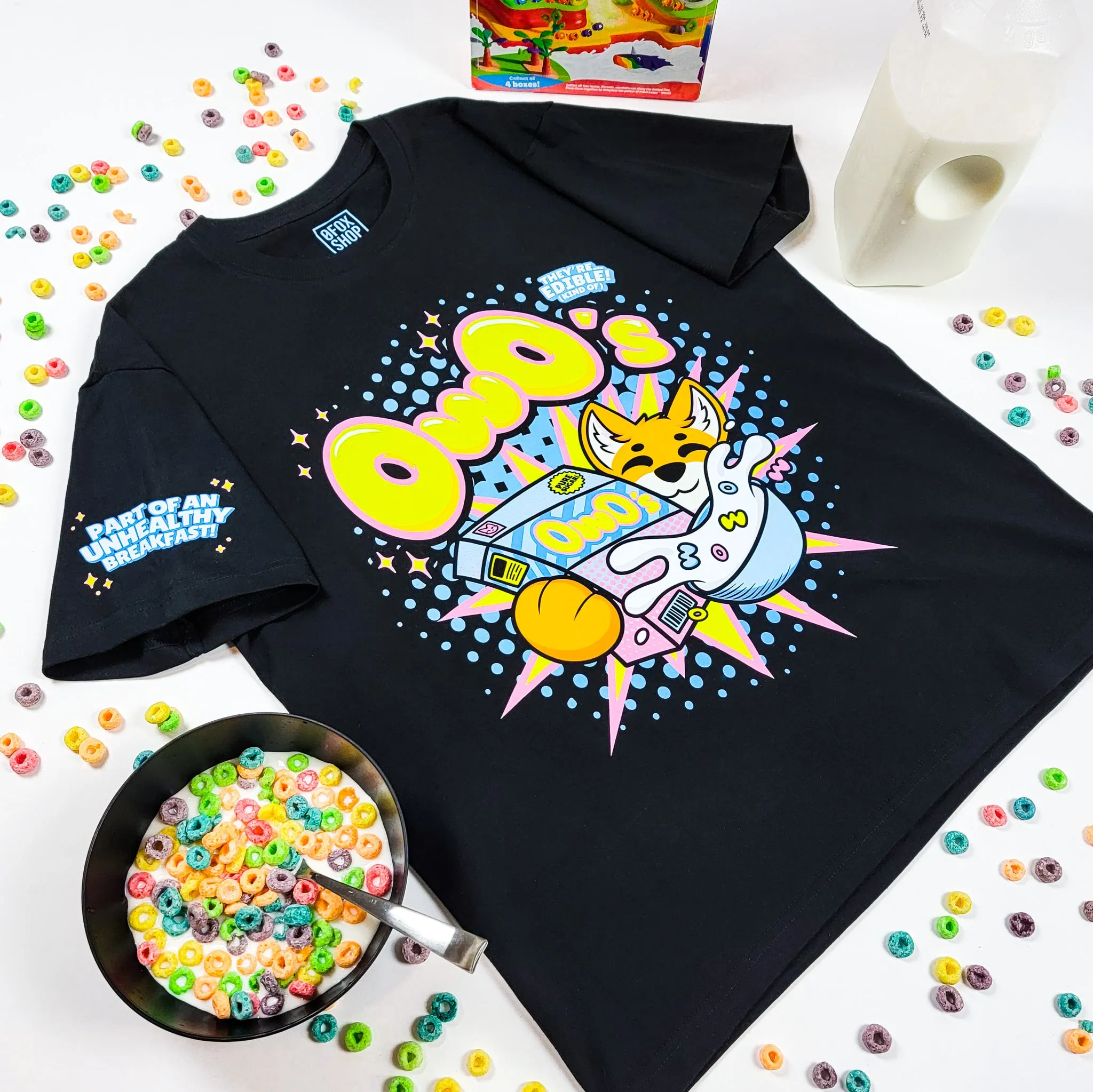 OwO's CEREAL T-SHIRT