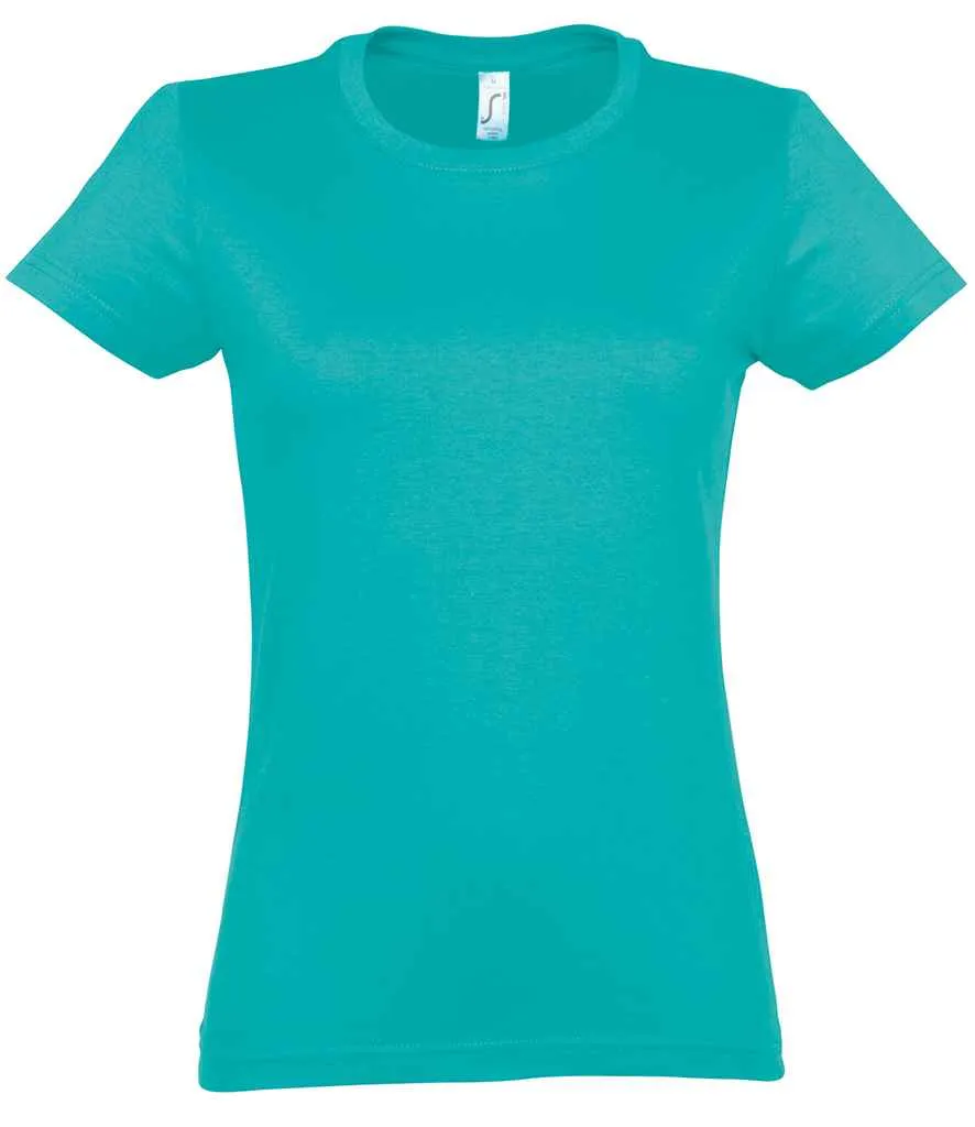 SOL'S Imperial Heavy T-Shirt (Ladies) - Blue