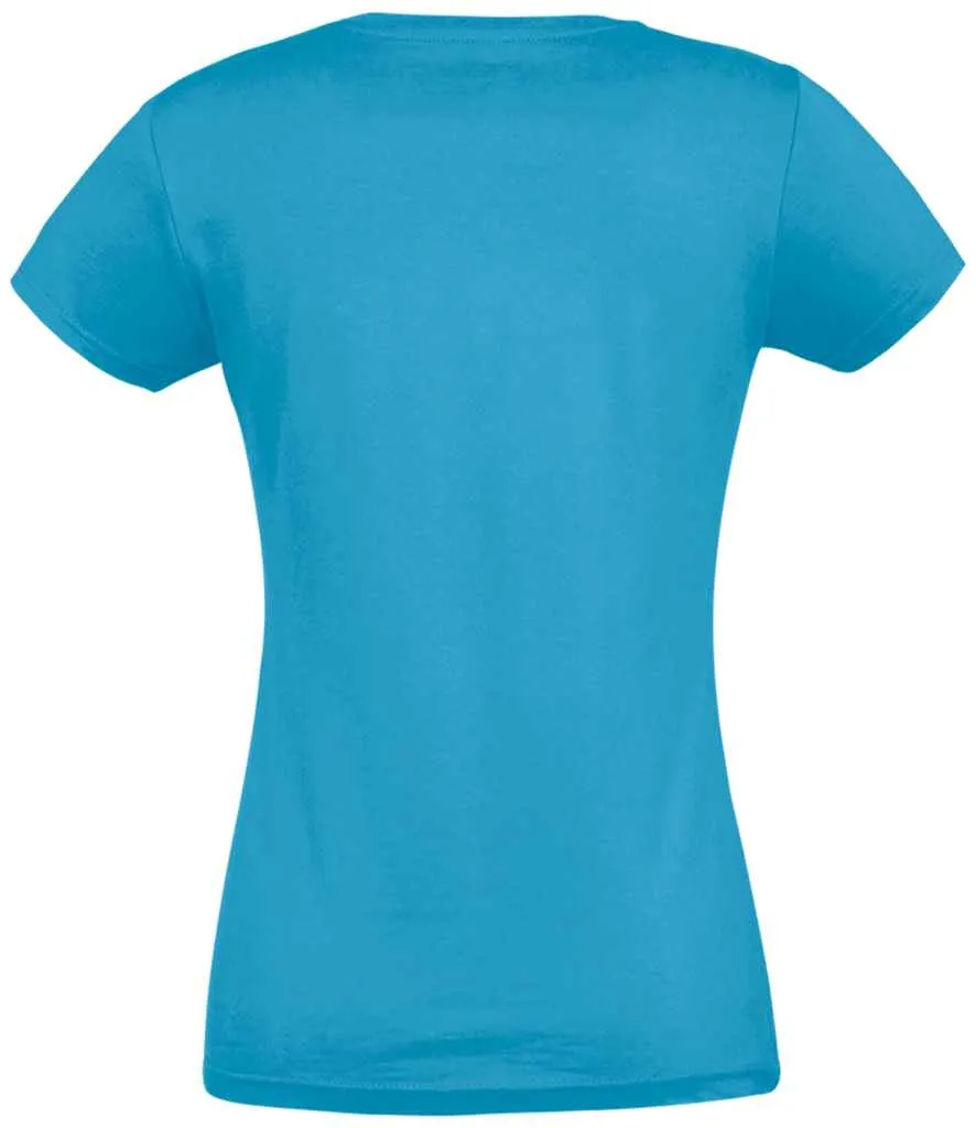SOL'S Imperial Heavy T-Shirt (Ladies) - Blue