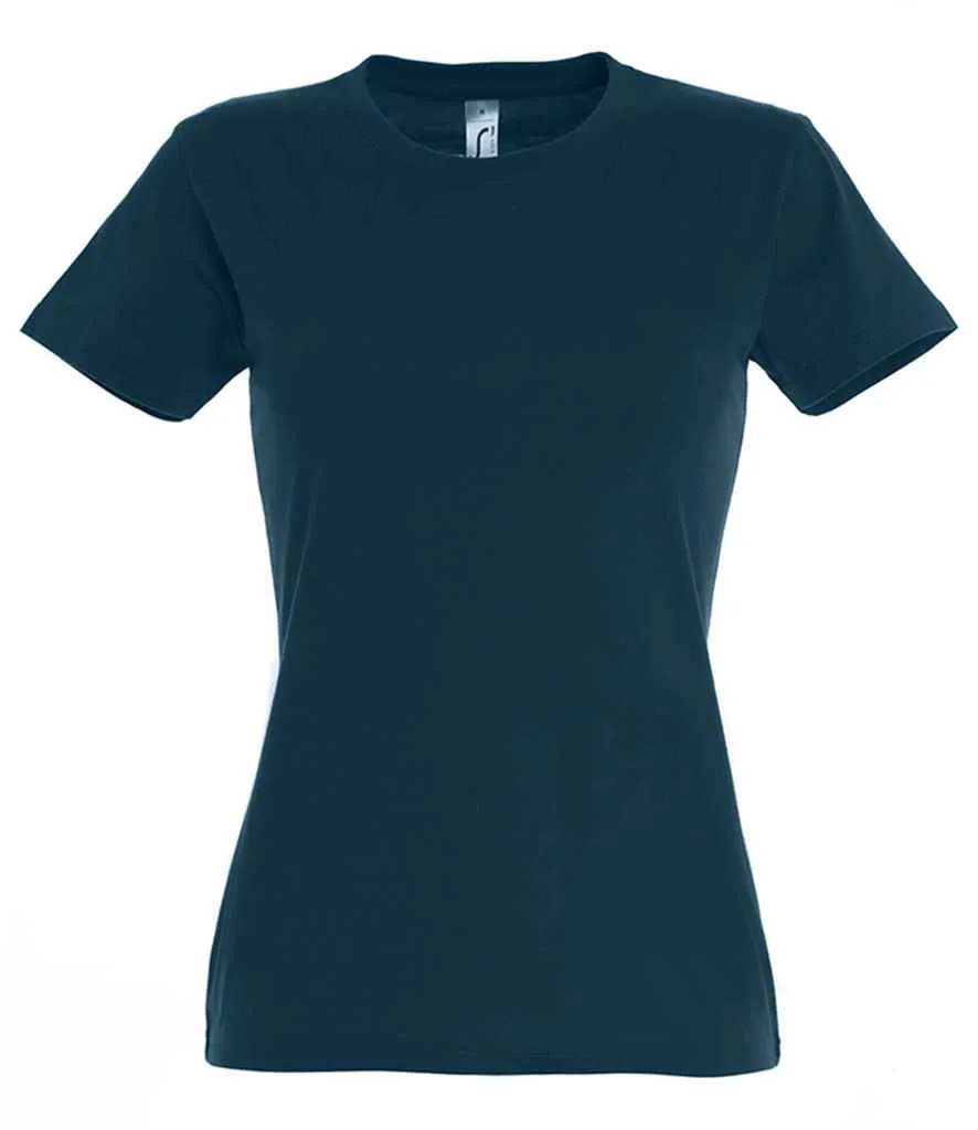 SOL'S Imperial Heavy T-Shirt (Ladies) - Blue