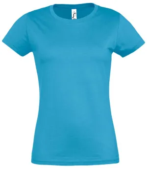 SOL'S Imperial Heavy T-Shirt (Ladies) - Blue