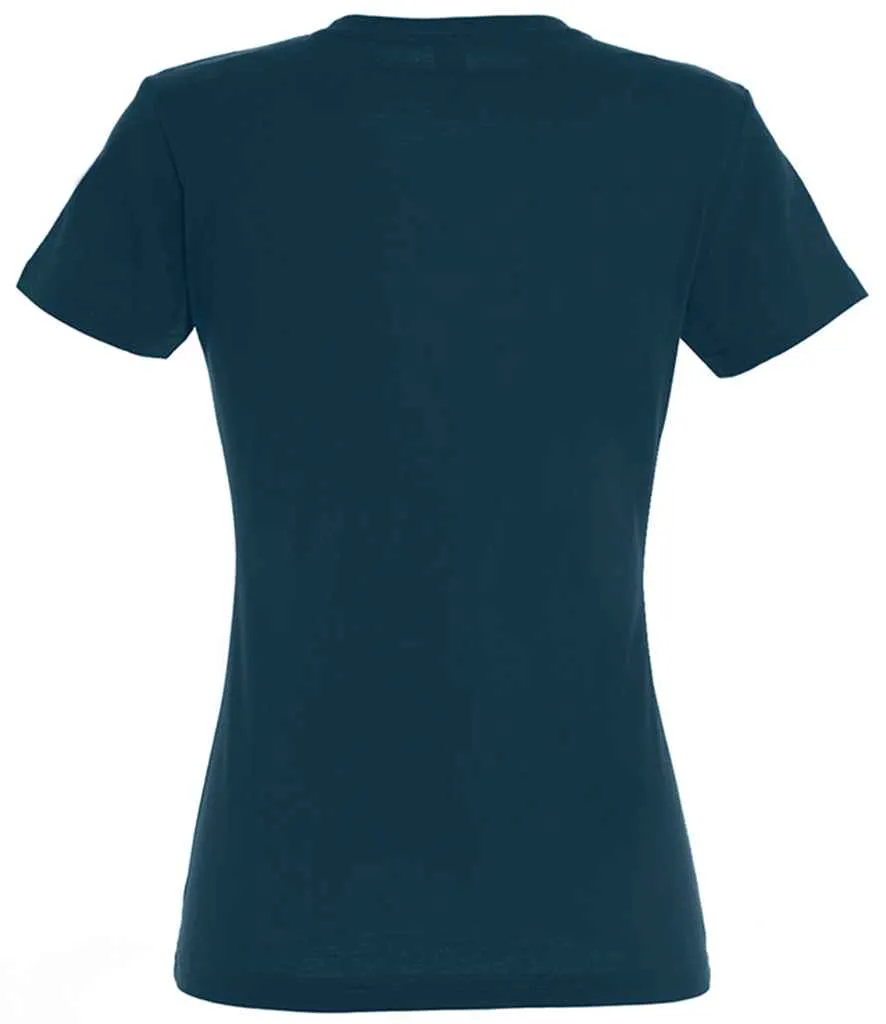SOL'S Imperial Heavy T-Shirt (Ladies) - Blue