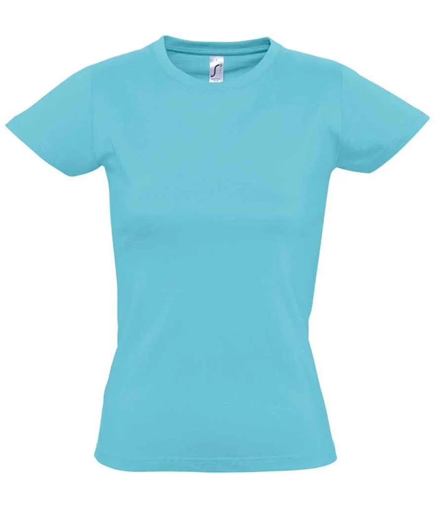 SOL'S Imperial Heavy T-Shirt (Ladies) - Blue