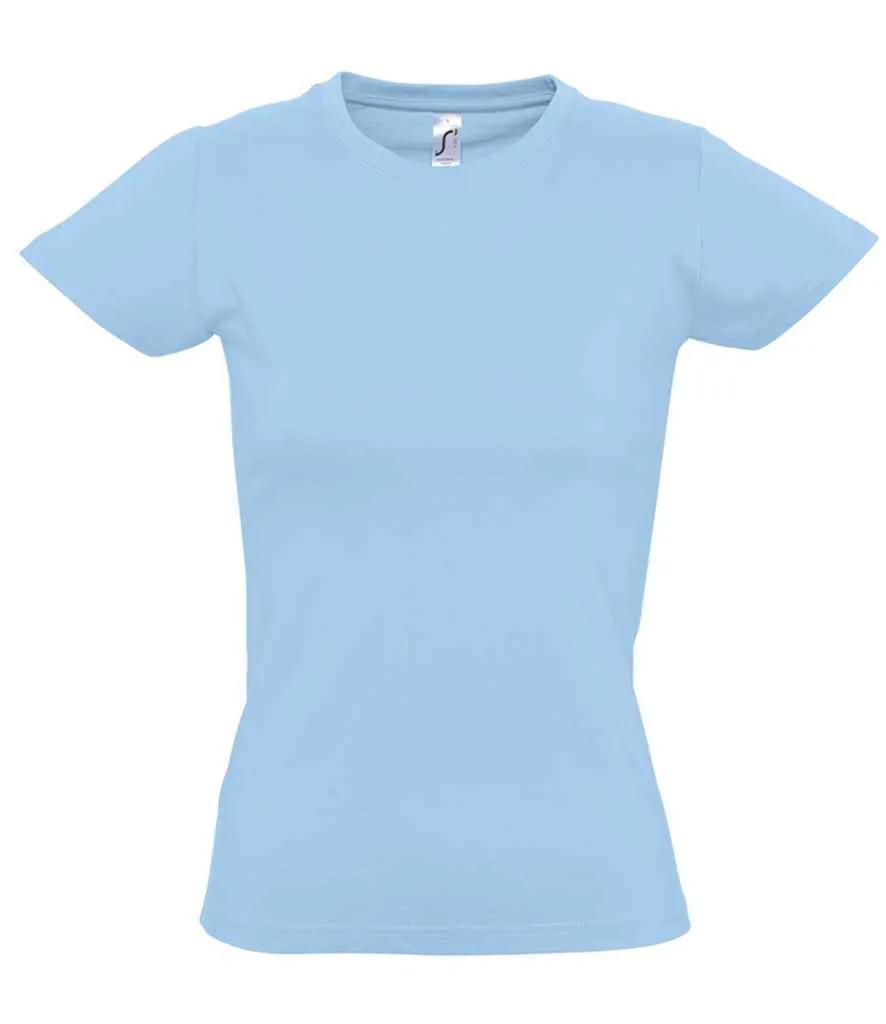 SOL'S Imperial Heavy T-Shirt (Ladies) - Blue