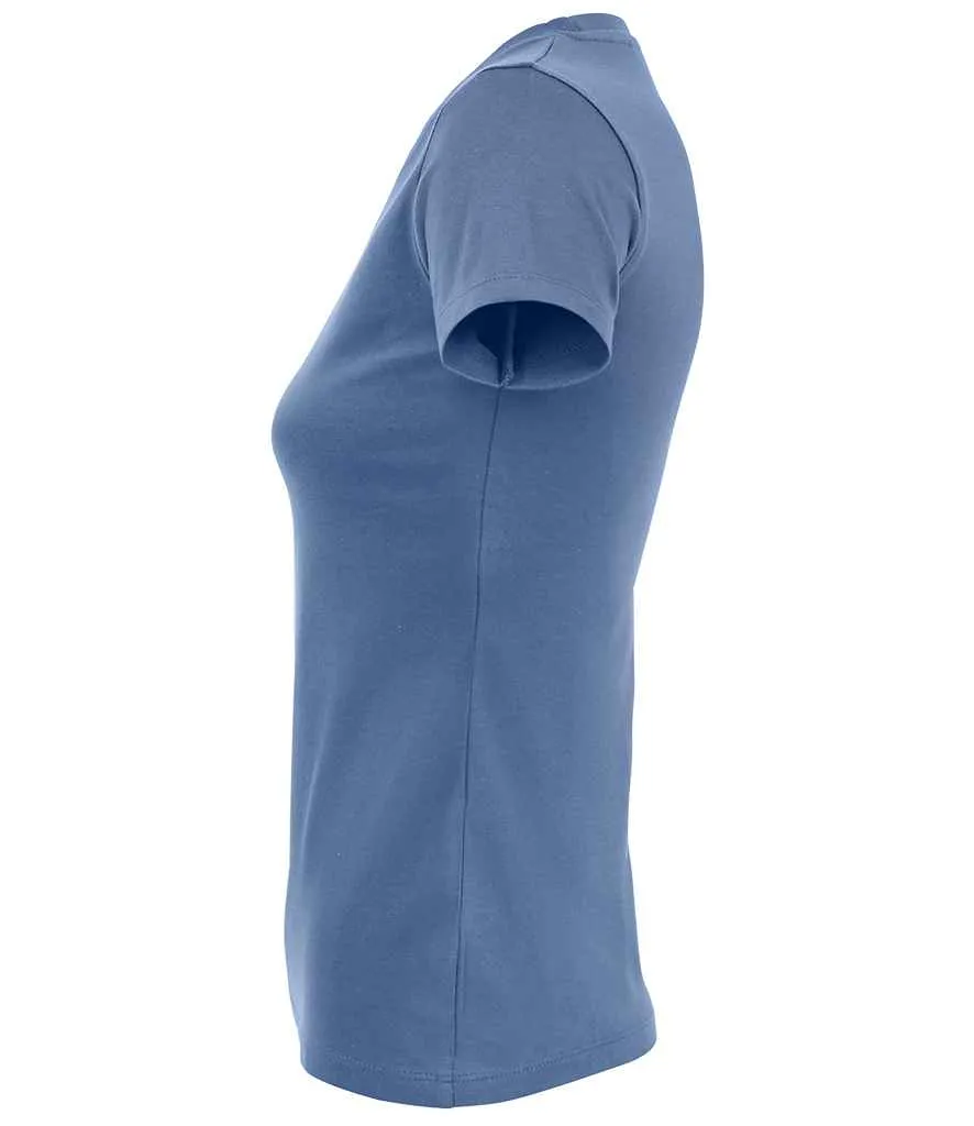 SOL'S Imperial Heavy T-Shirt (Ladies) - Blue