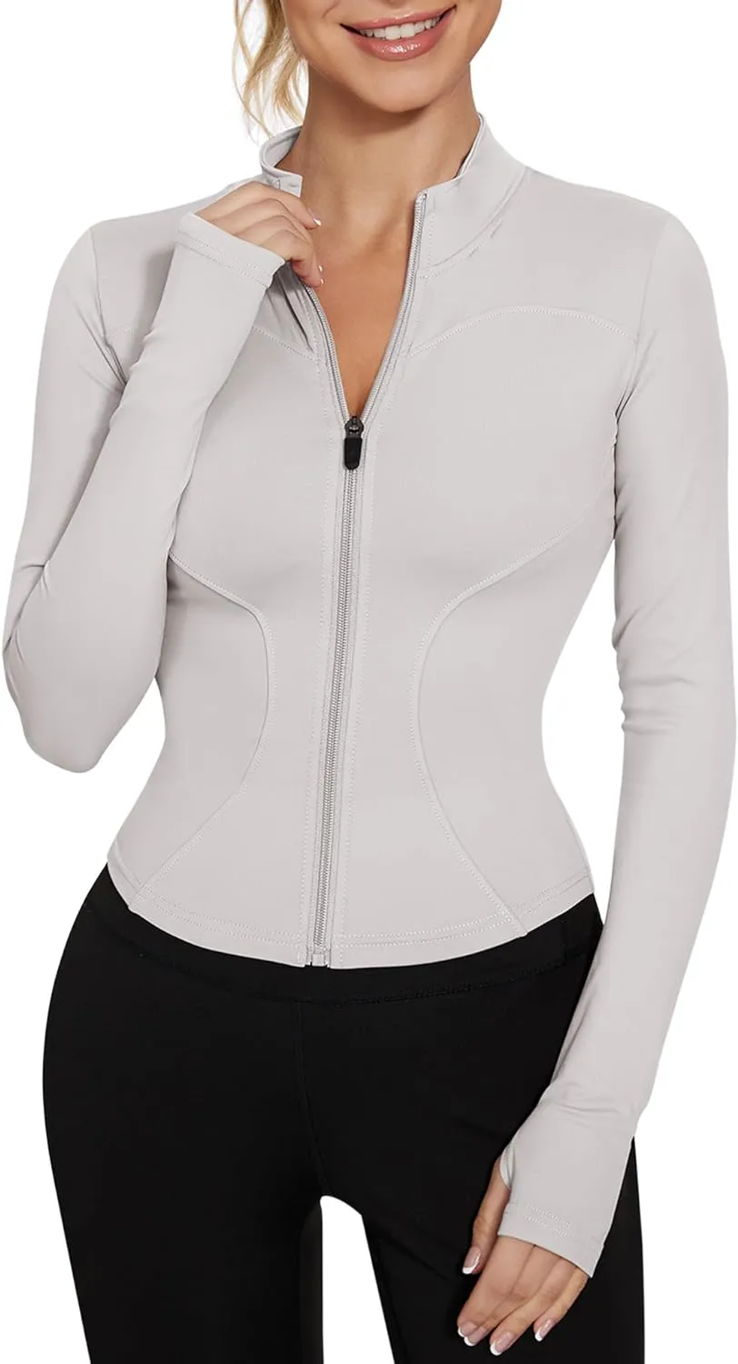 T-Shirts de Sport Femme  Manche Longues Elgant Tops 1/2 - Fitnessterapy