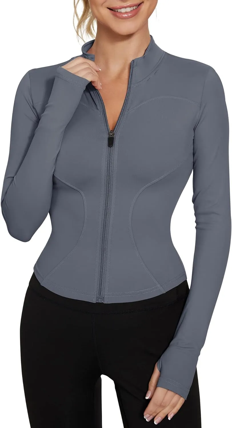 T-Shirts de Sport Femme  Manche Longues Elgant Tops 1/2 - Fitnessterapy