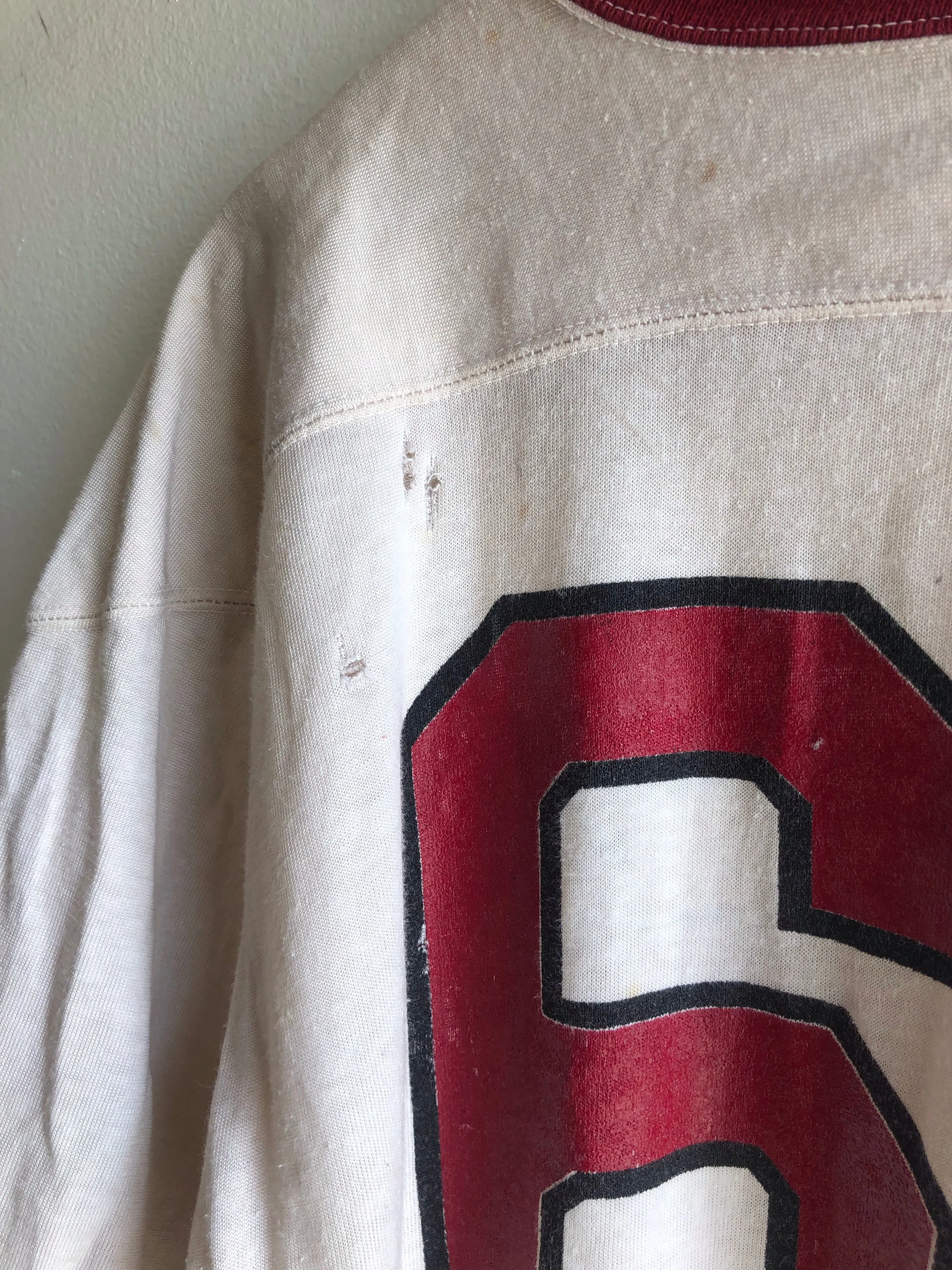 Vintage 1960/1970s Champion Durene Football Jersey
