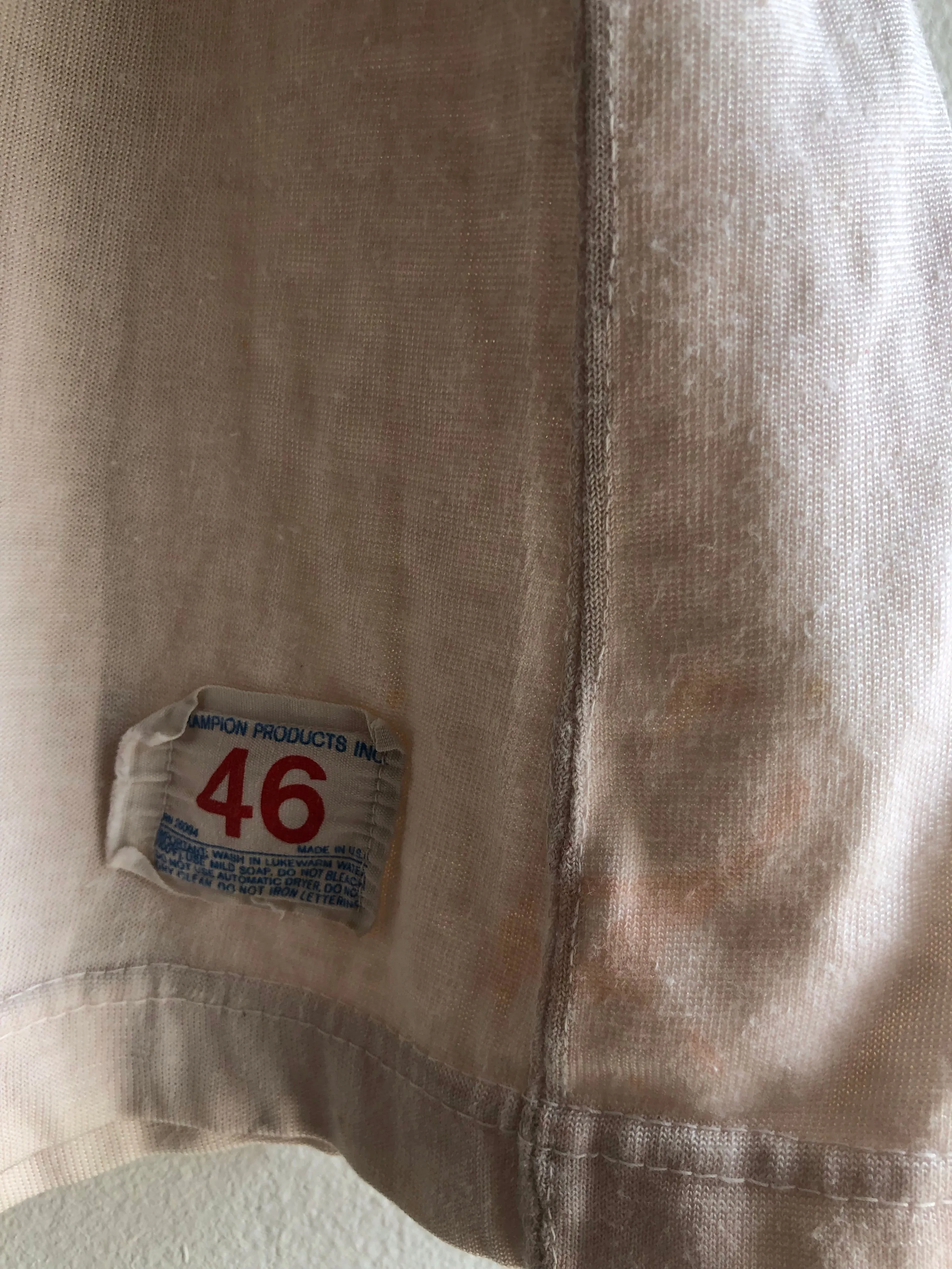 Vintage 1960/1970s Champion Durene Football Jersey