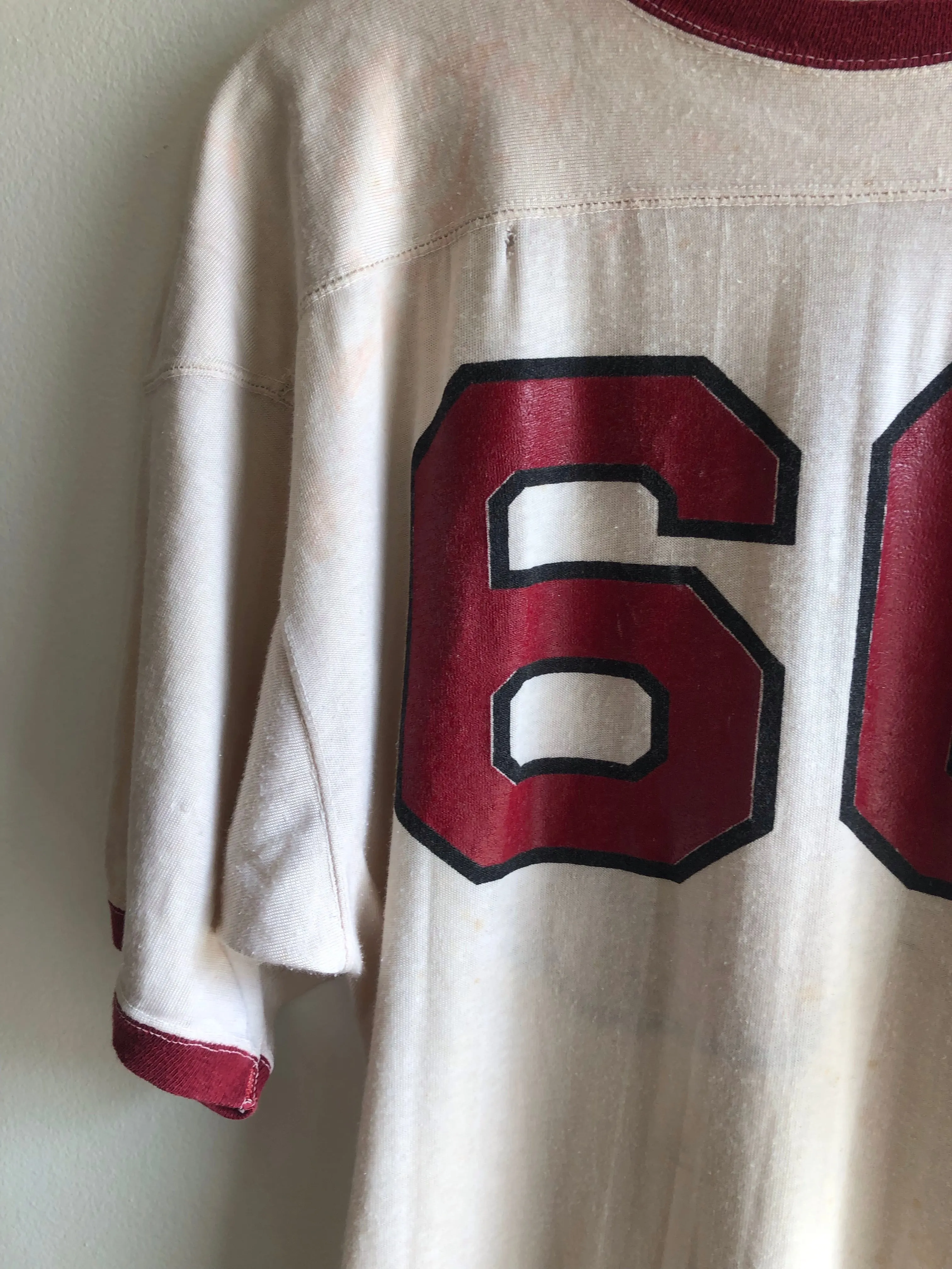 Vintage 1960/1970s Champion Durene Football Jersey