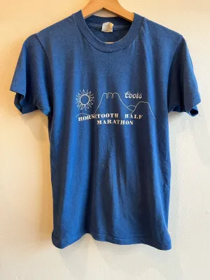 Vintage 1970/80s Horsetooth Half Marathon Coors T-Shirt