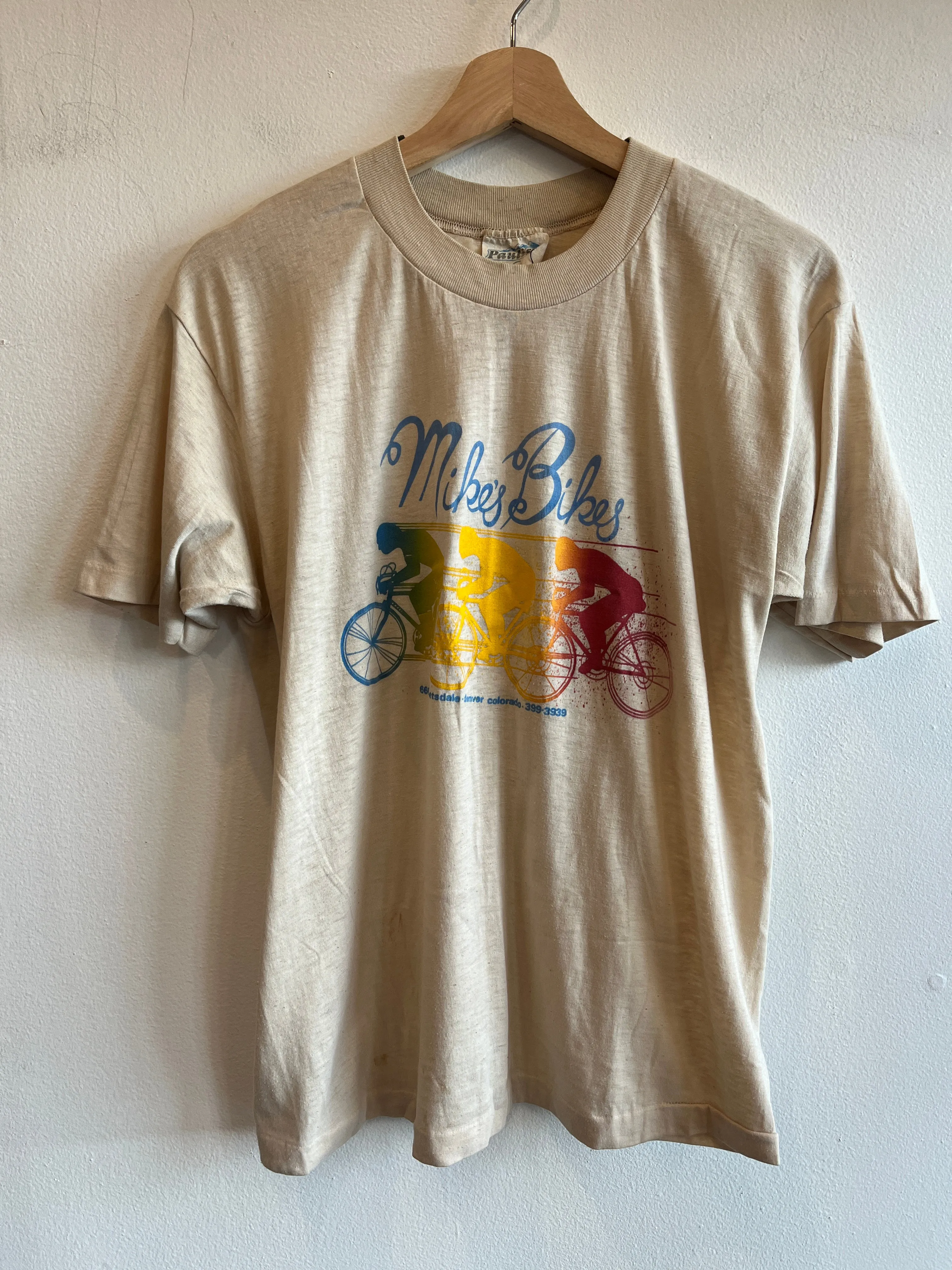 Vintage 1970/80s Mikes Bikes T-Shirt