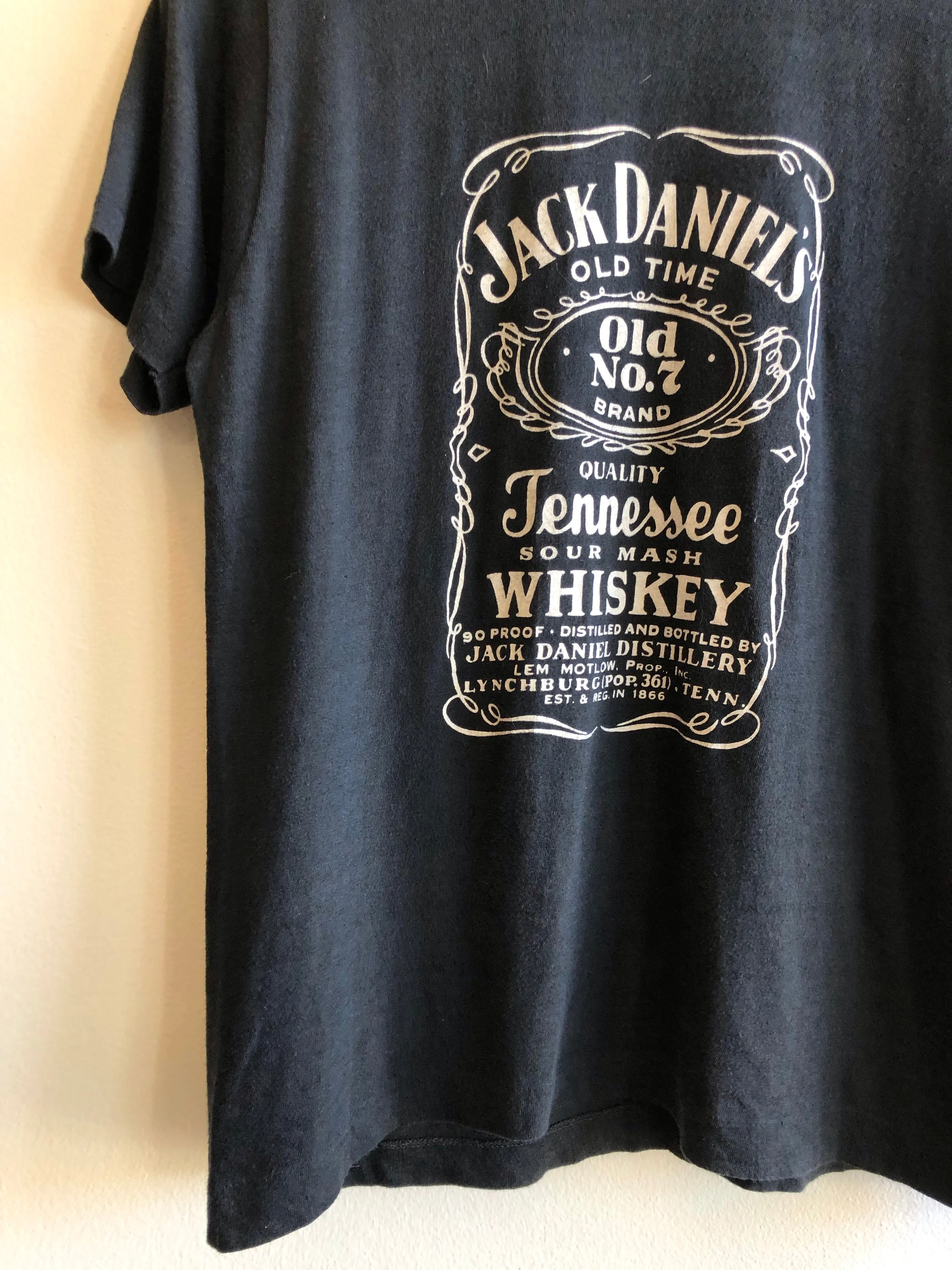 Vintage 1970s Jack Daniels Whiskey T-Shirt