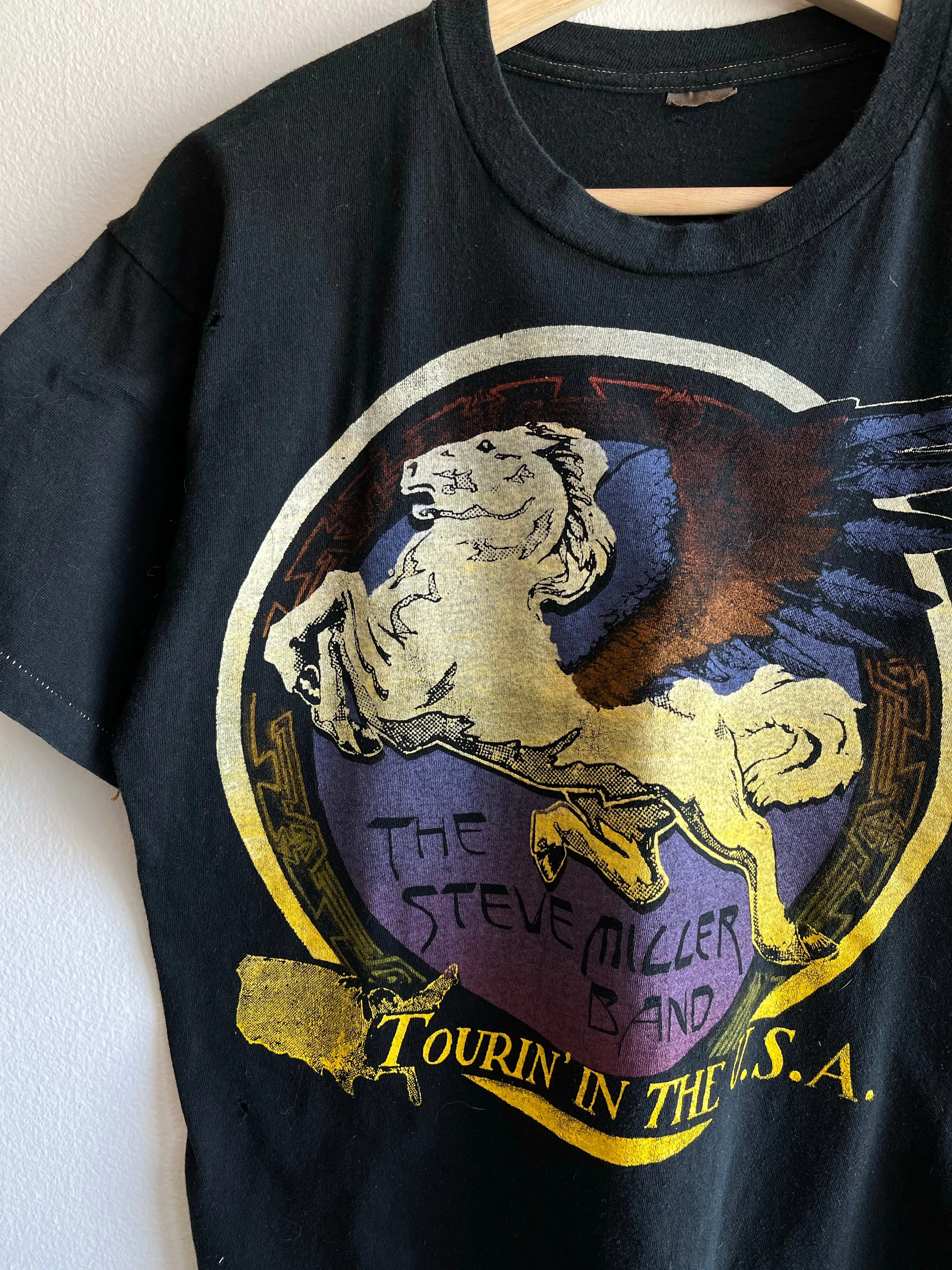 Vintage 1970s Steve Miller Band Tour T-Shirt
