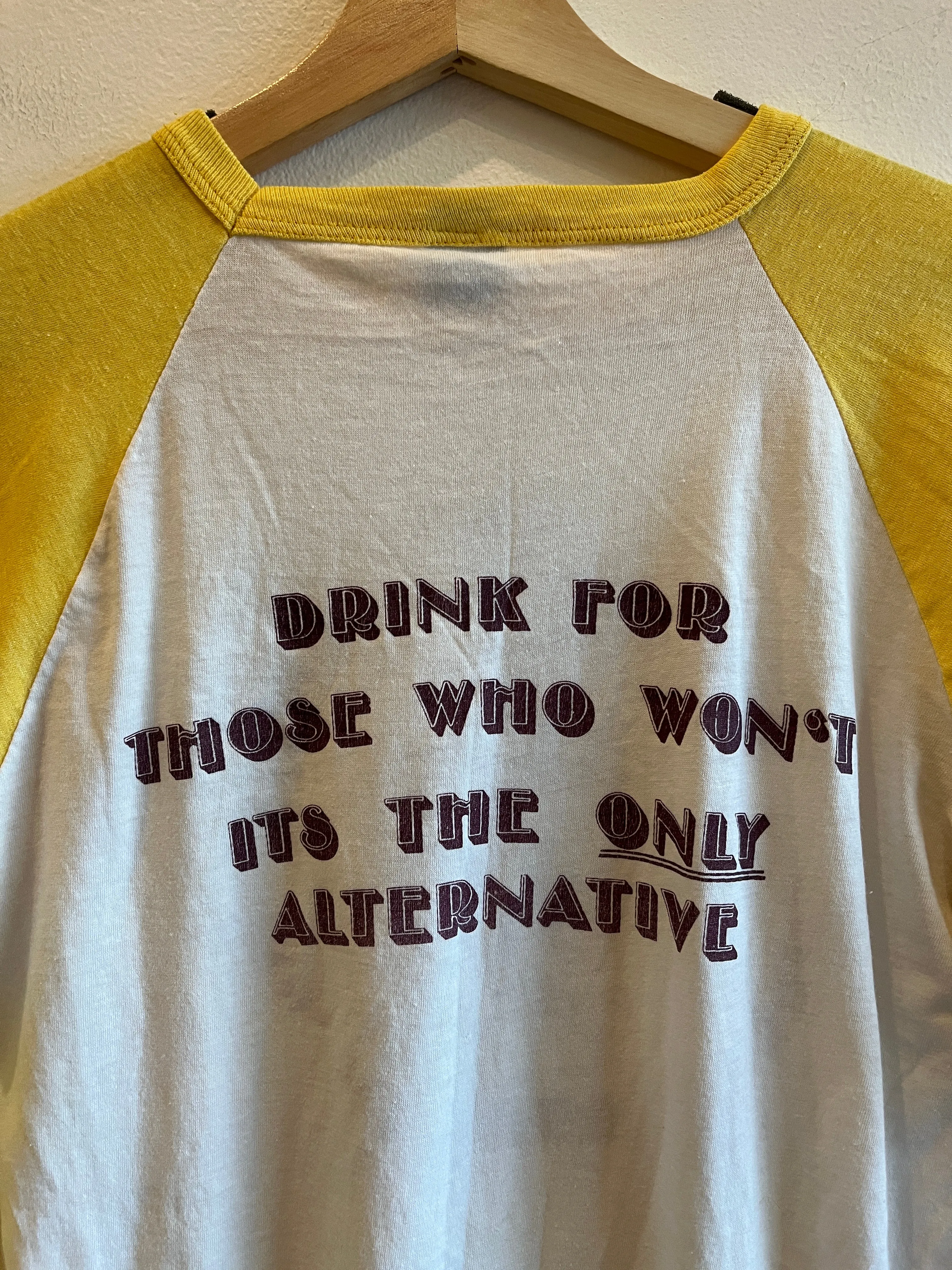 Vintage 1980s BHS Drink-A-Thon T-Shirt
