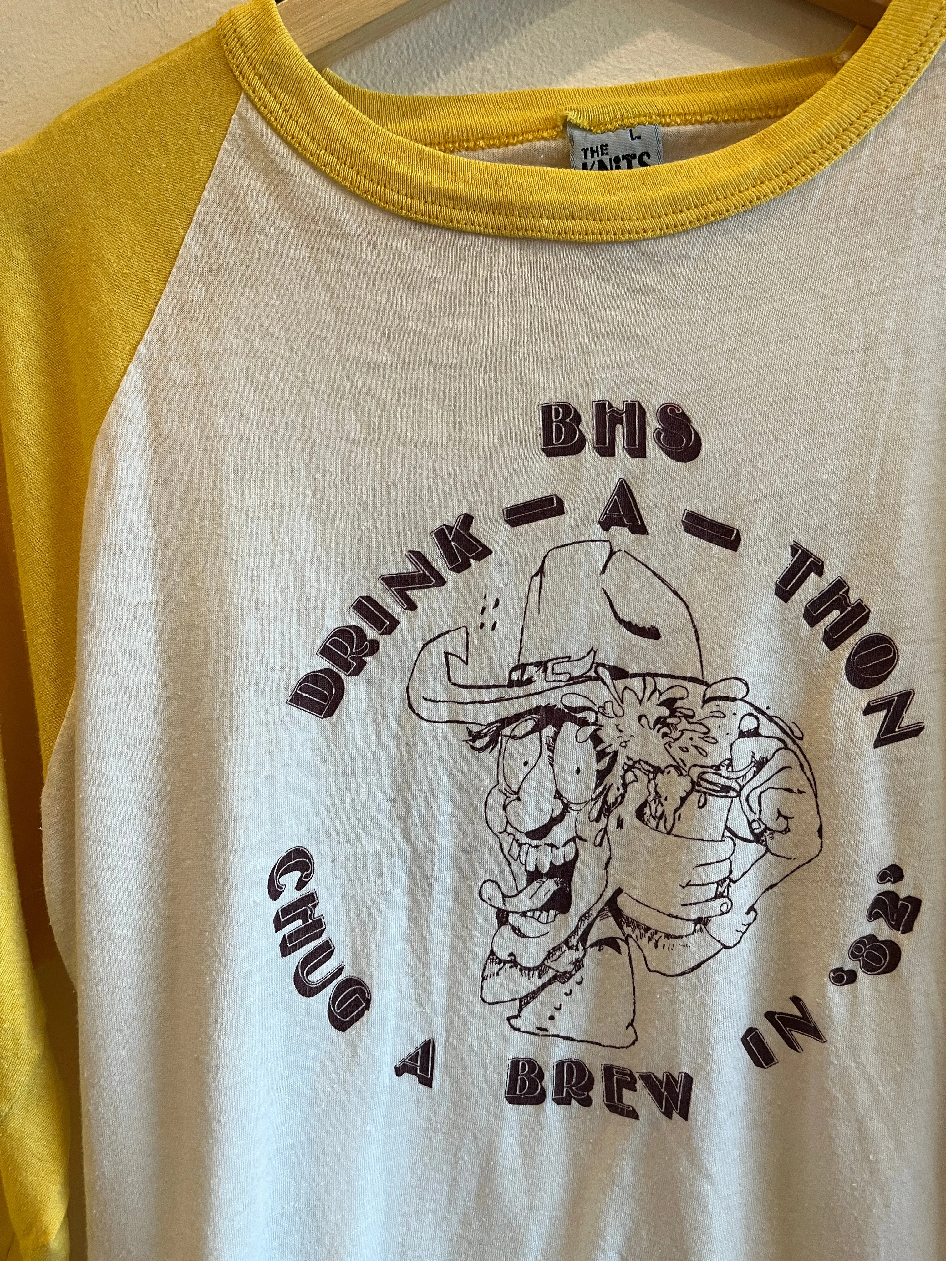 Vintage 1980s BHS Drink-A-Thon T-Shirt