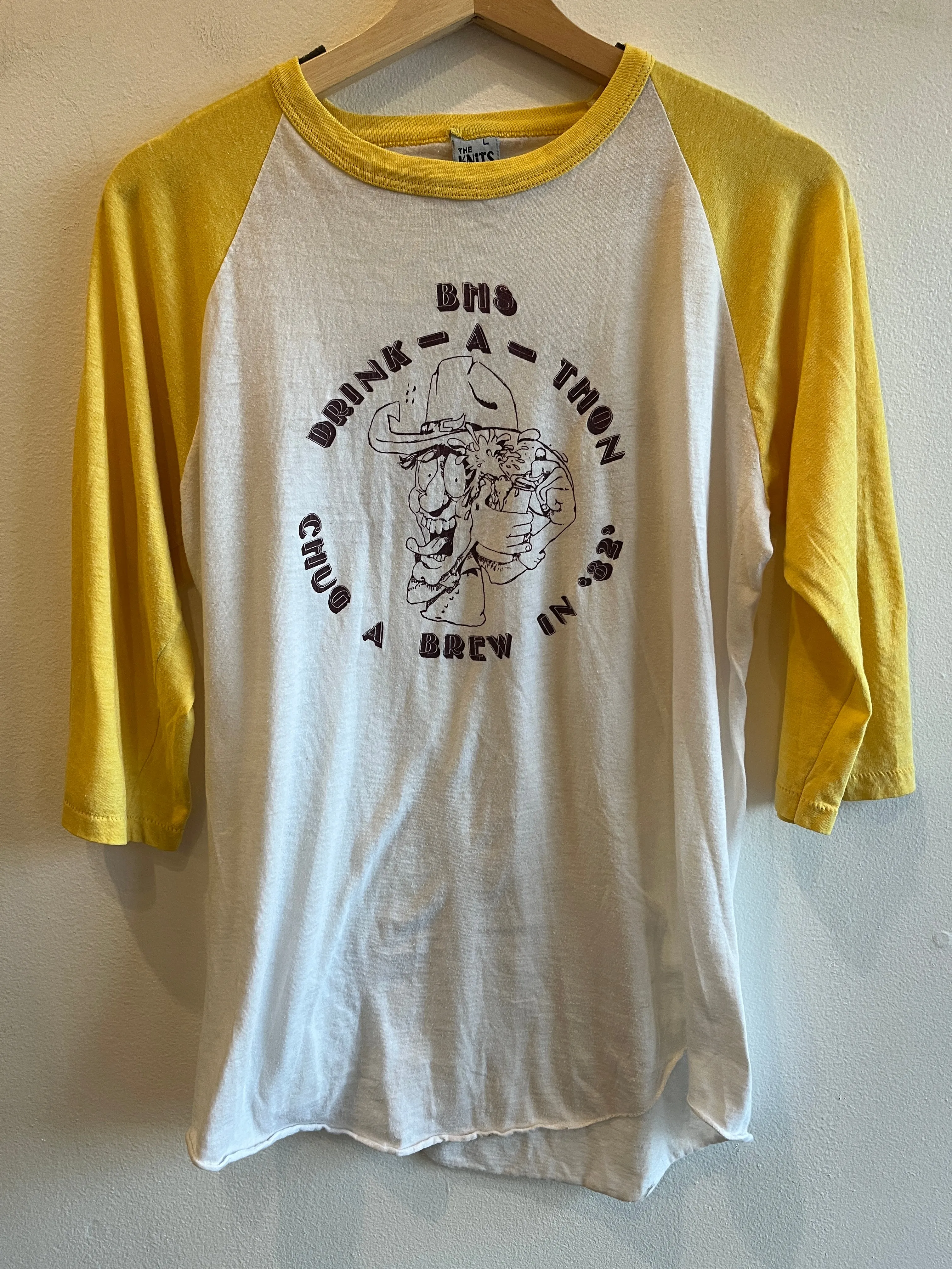 Vintage 1980s BHS Drink-A-Thon T-Shirt