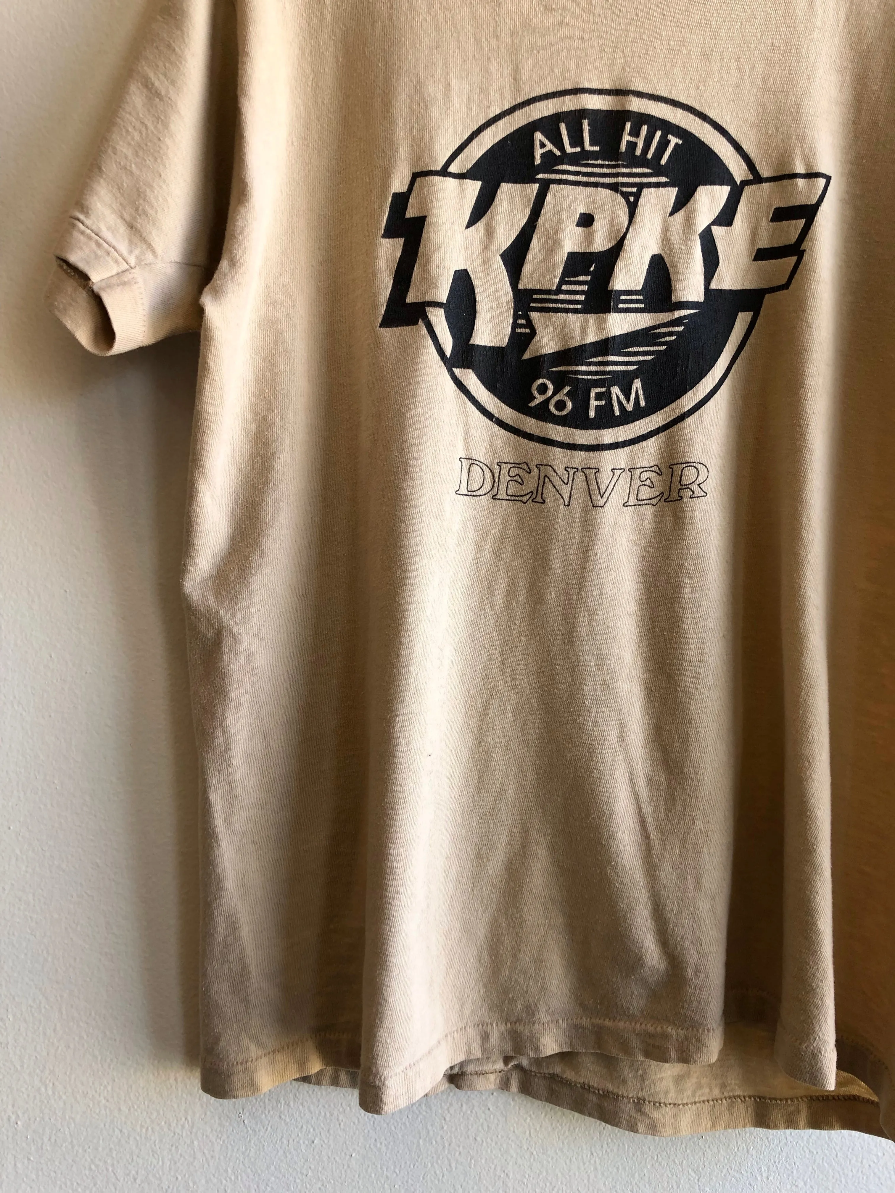 Vintage 1980s Denver Radio Station T-Shirt