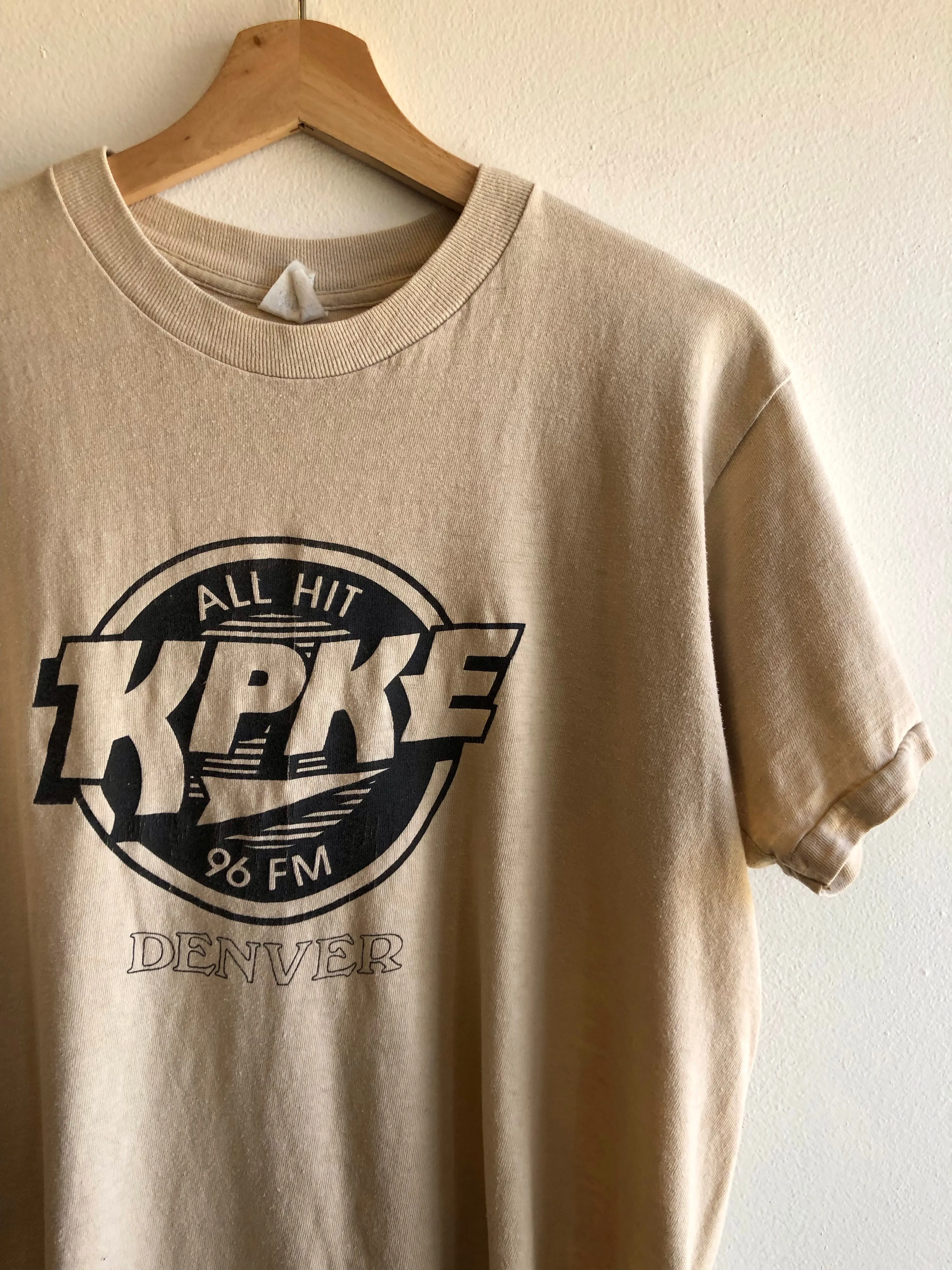 Vintage 1980s Denver Radio Station T-Shirt