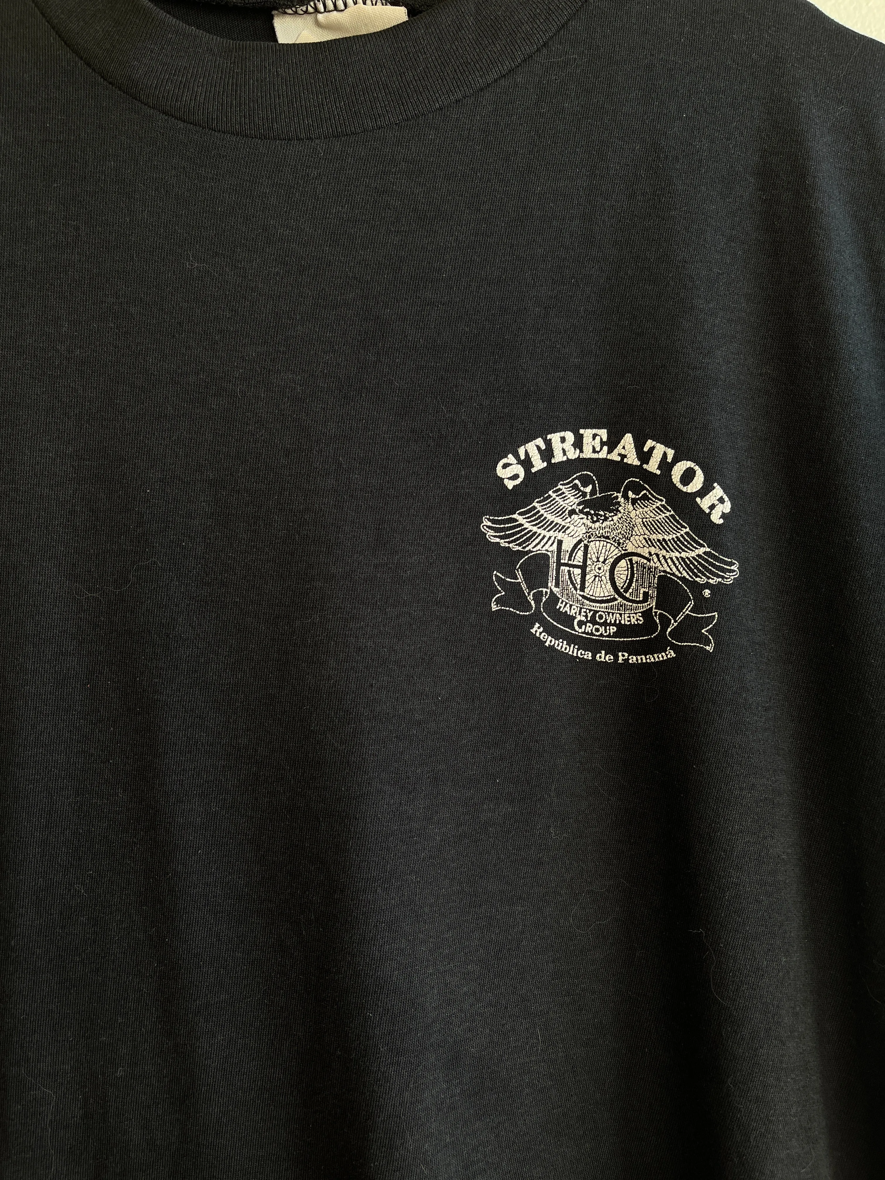 Vintage 1980s Harley Davidson Owners Group of Panama T-Shirt