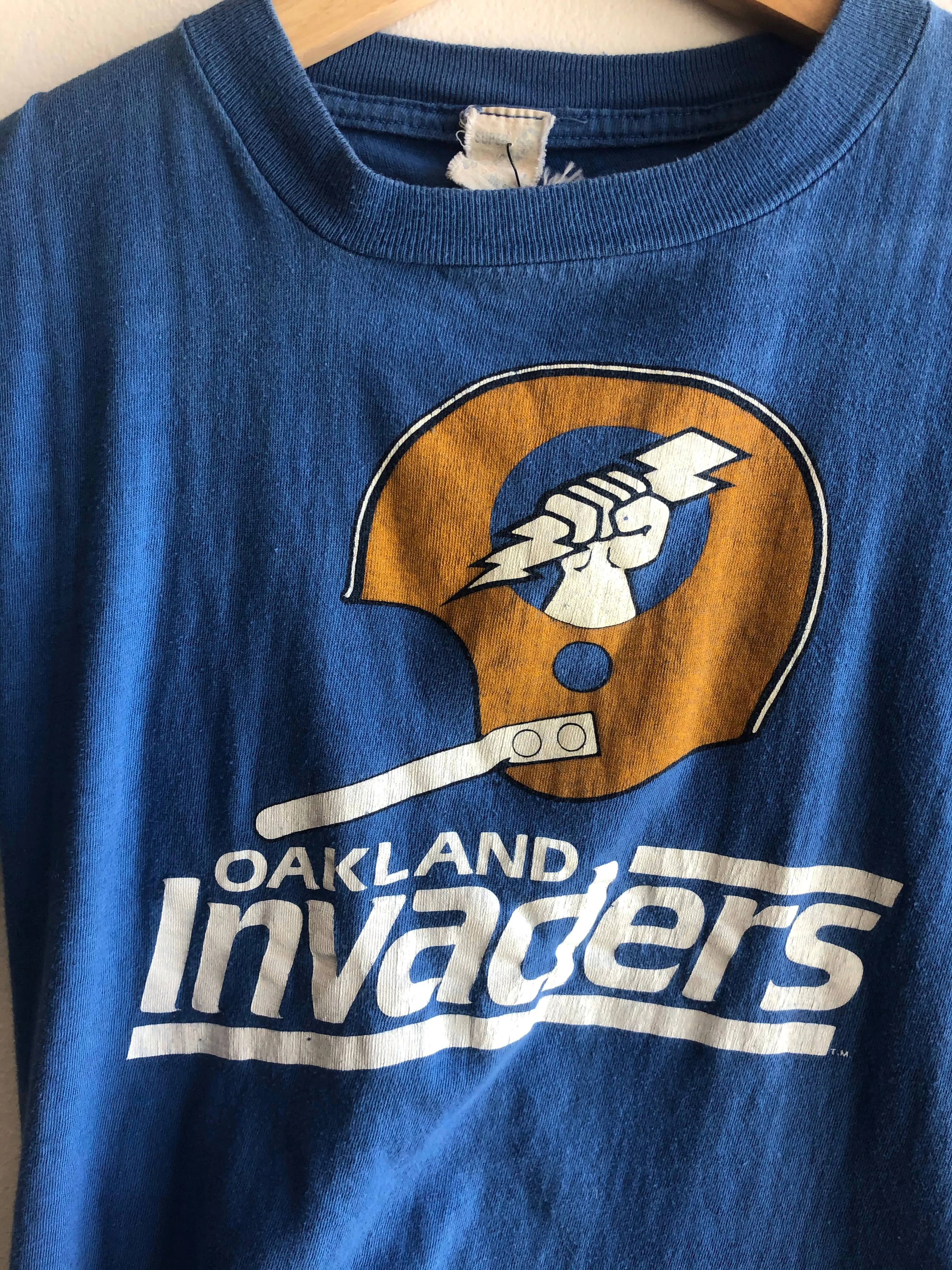Vintage 1980s Oakland Invaders T-Shirt