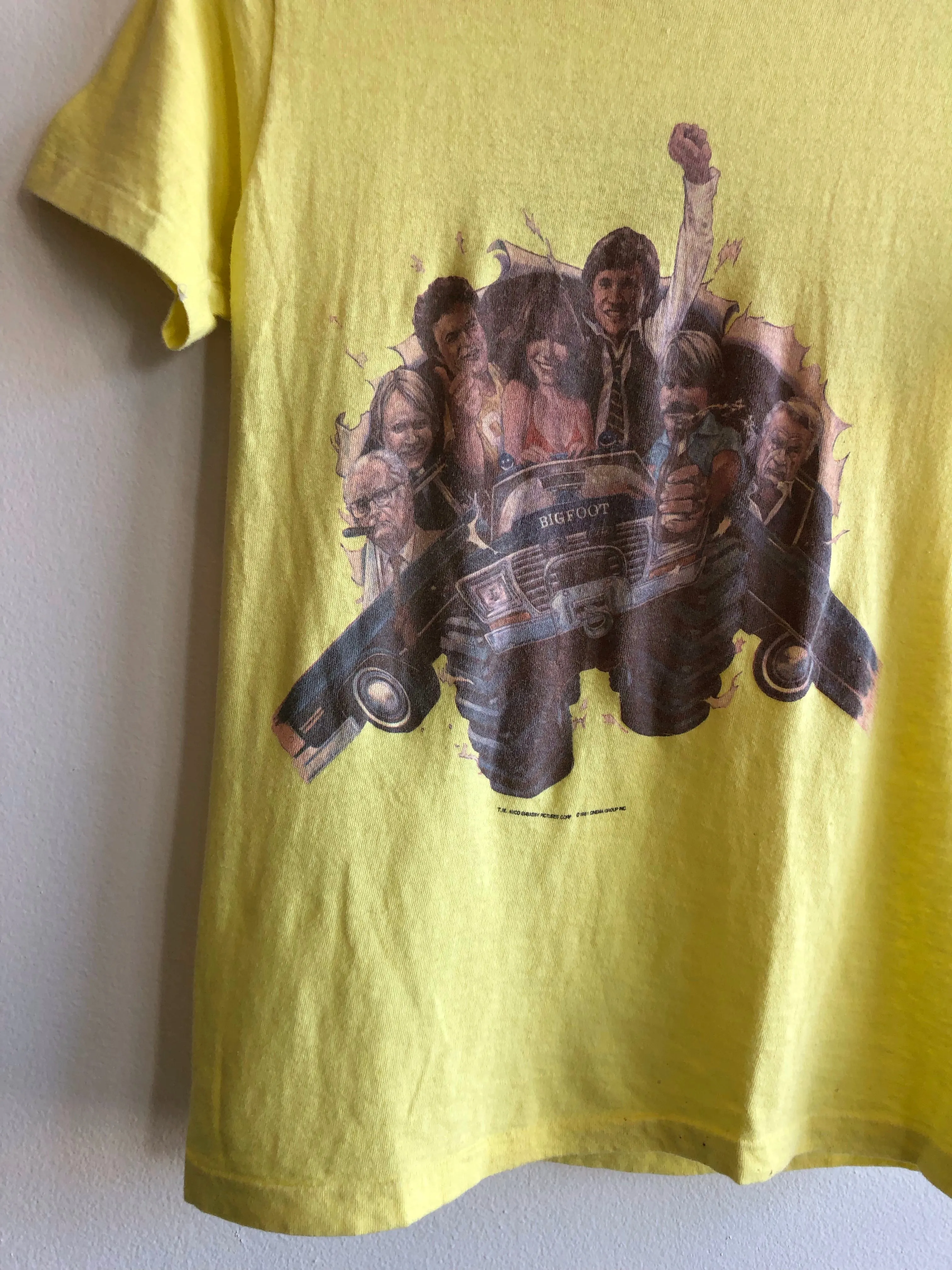 Vintage 1981 Writers Guild Strike Take This Job And Shove It T-Shirt