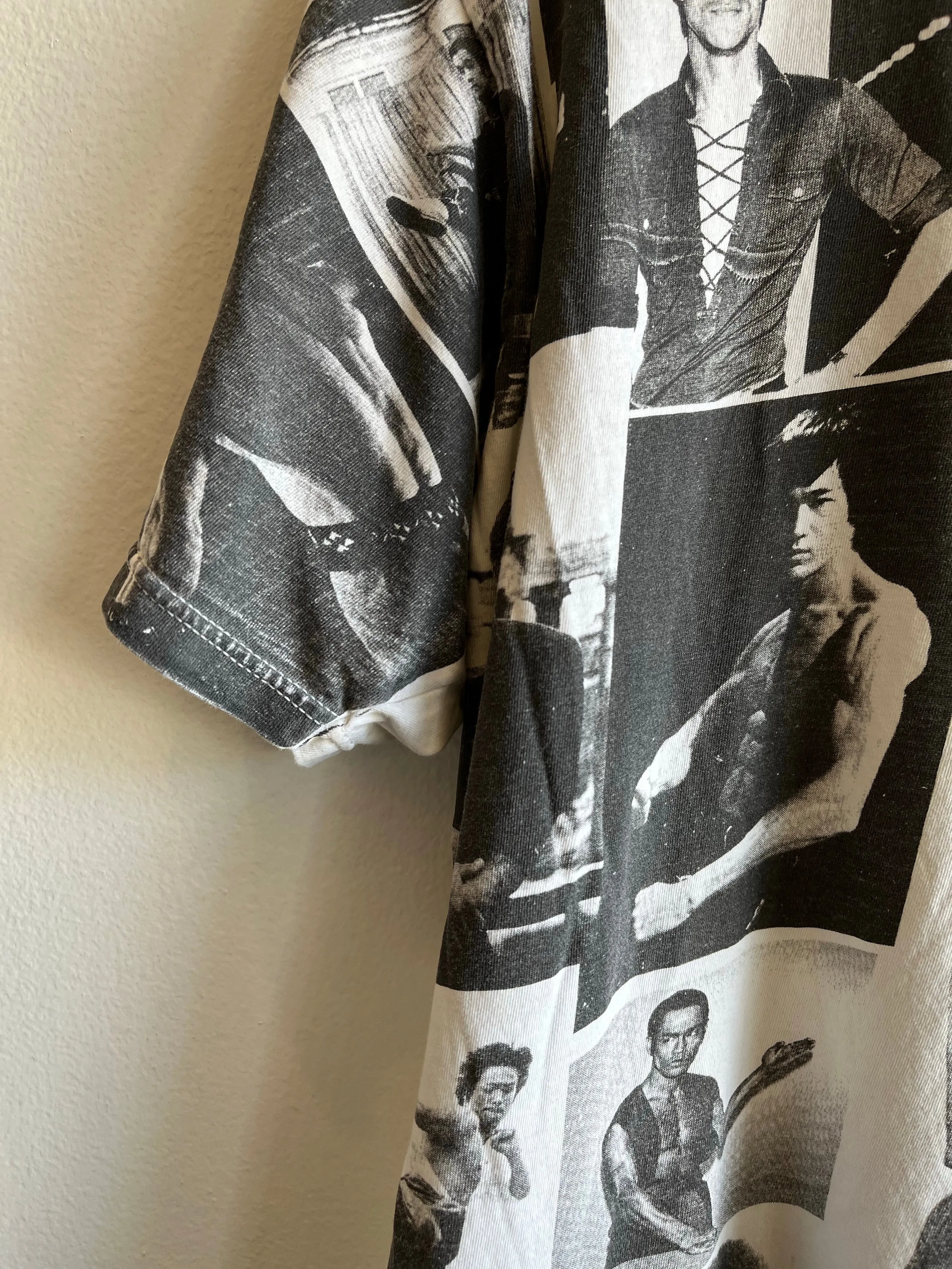 Vintage 1990s Bruce Lee  Full-Print Shirt