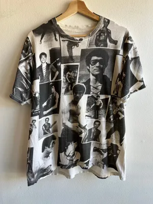 Vintage 1990s Bruce Lee  Full-Print Shirt