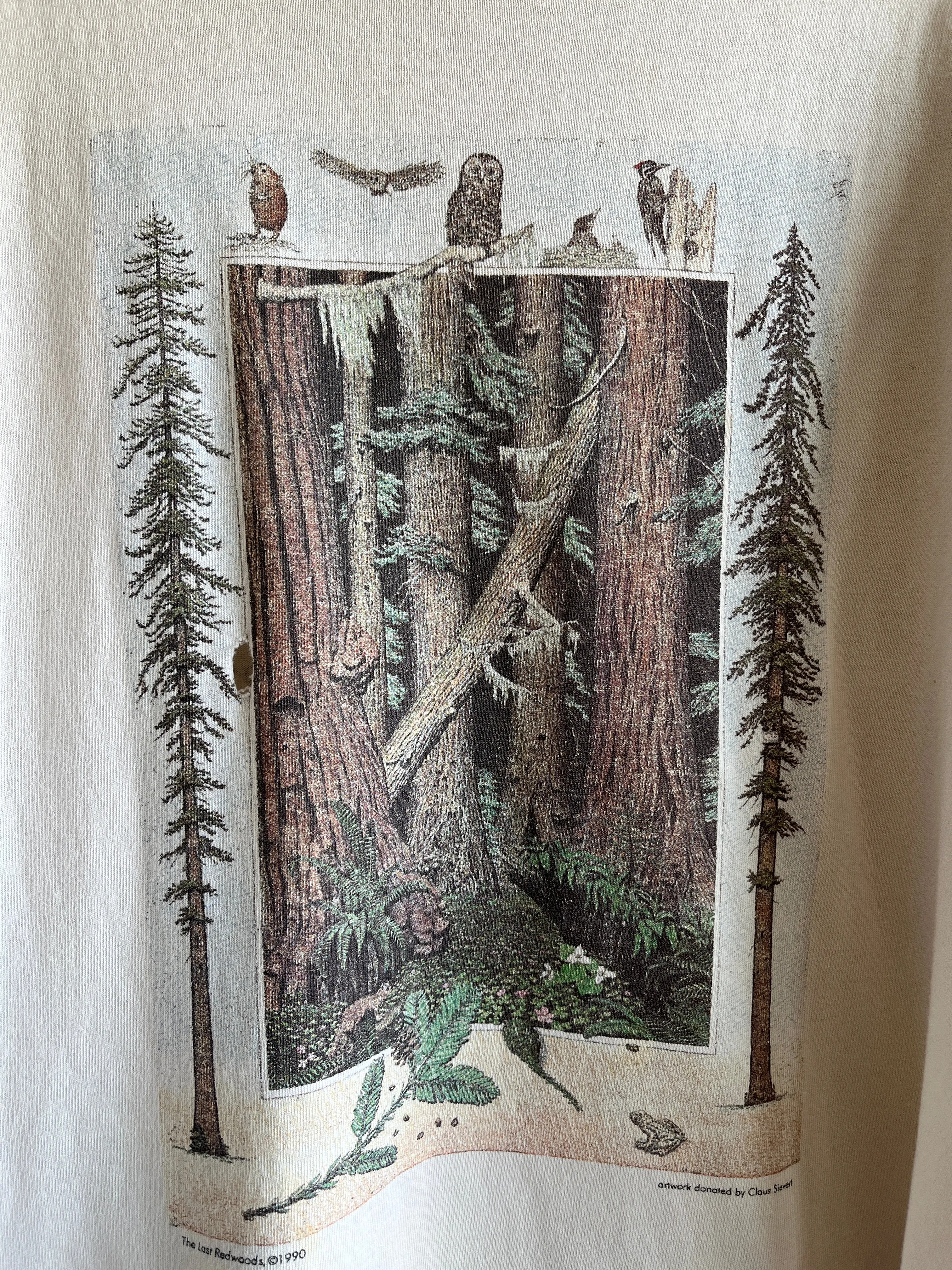Vintage 1990s California Redwoods Longsleeve T-Shirt