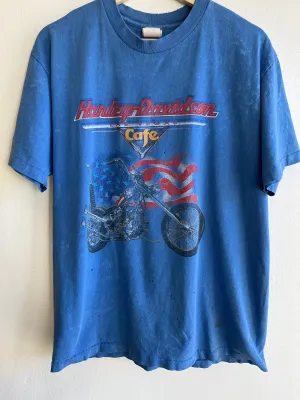 Vintage 1990s  Harley Davidson Cafe T-Shirt