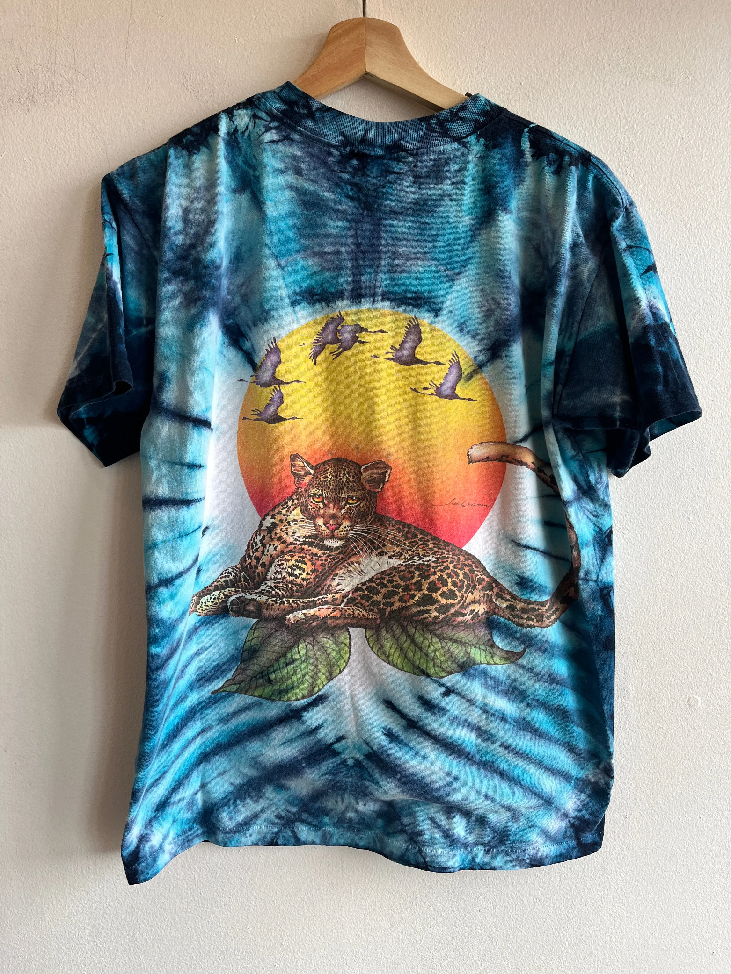 Vintage 1990s Rainforest Tie-Dye T-Shirt
