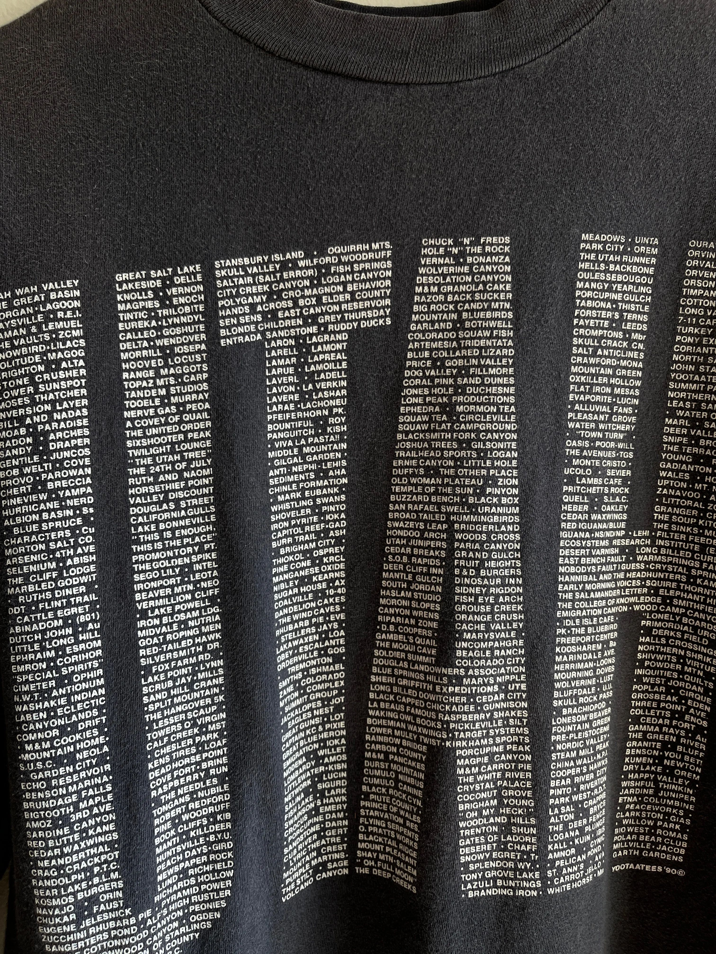 Vintage 1990s Utah Longsleeve T-Shirt